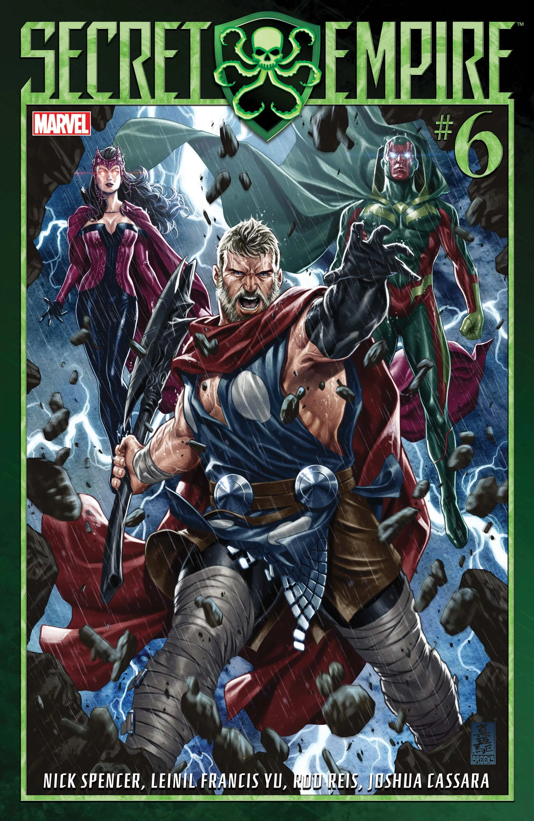 Couverture de Secret Empire (2017) #6