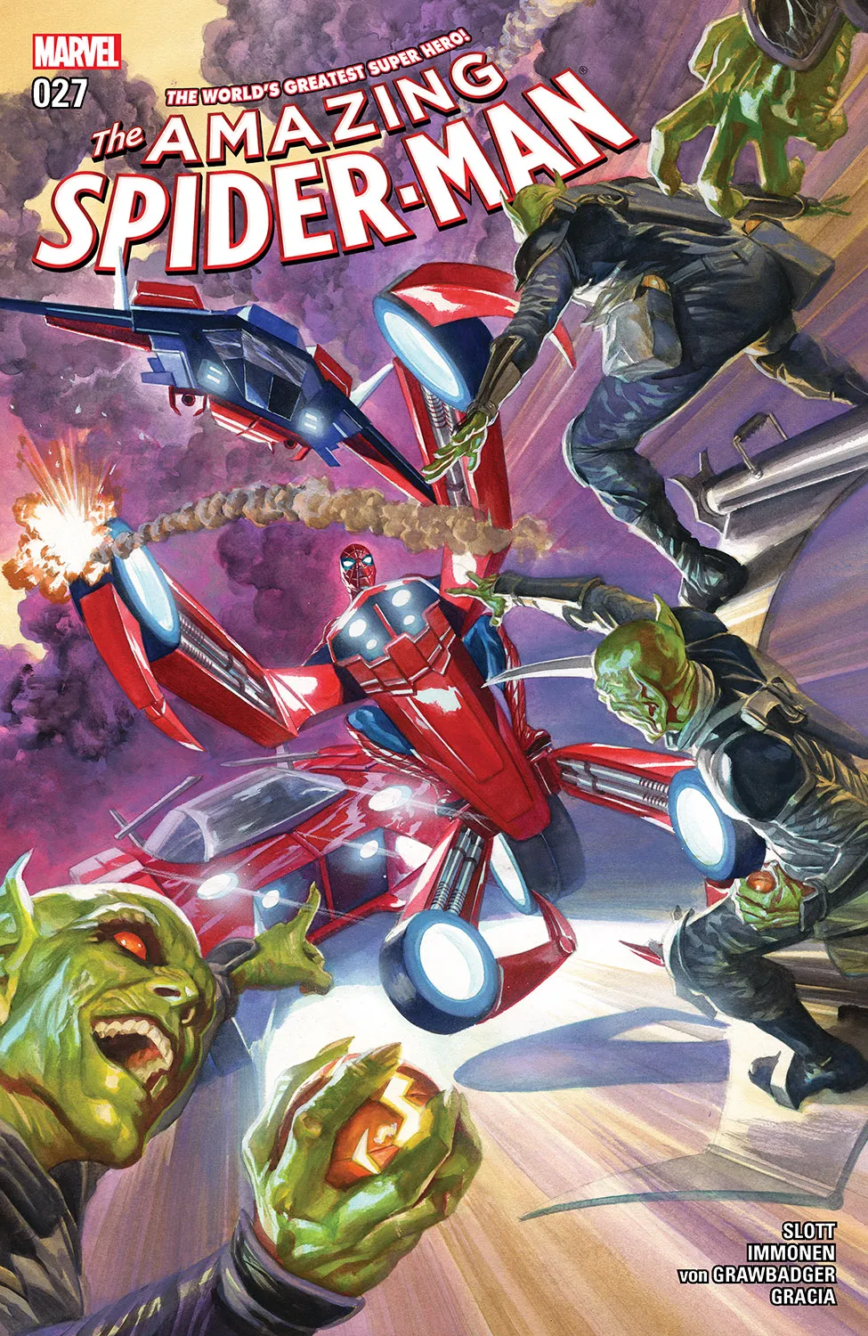 Couverture de The Amazing Spider-Man (2015) #27