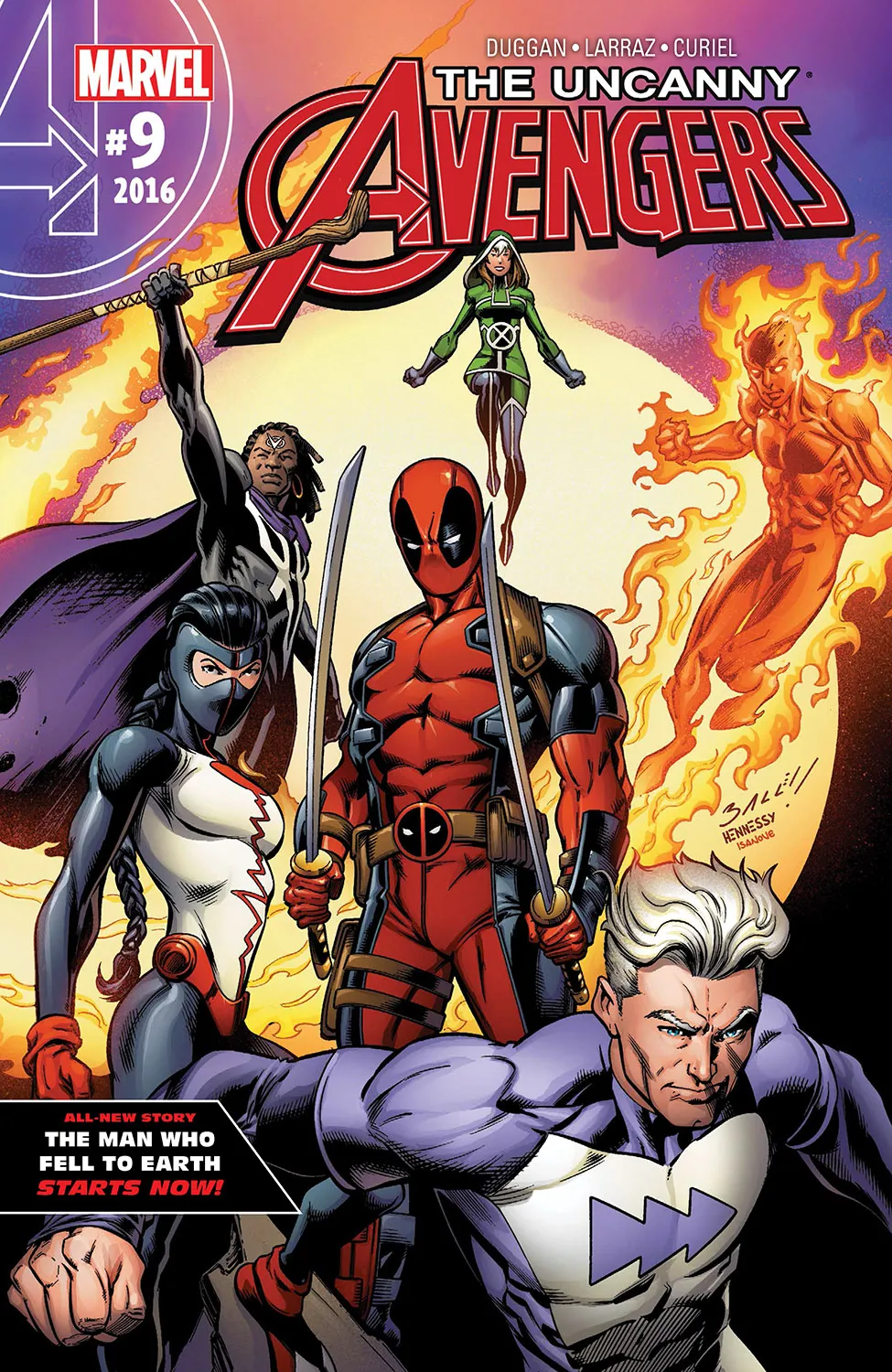 Couverture de Uncanny Avengers (2015) #9