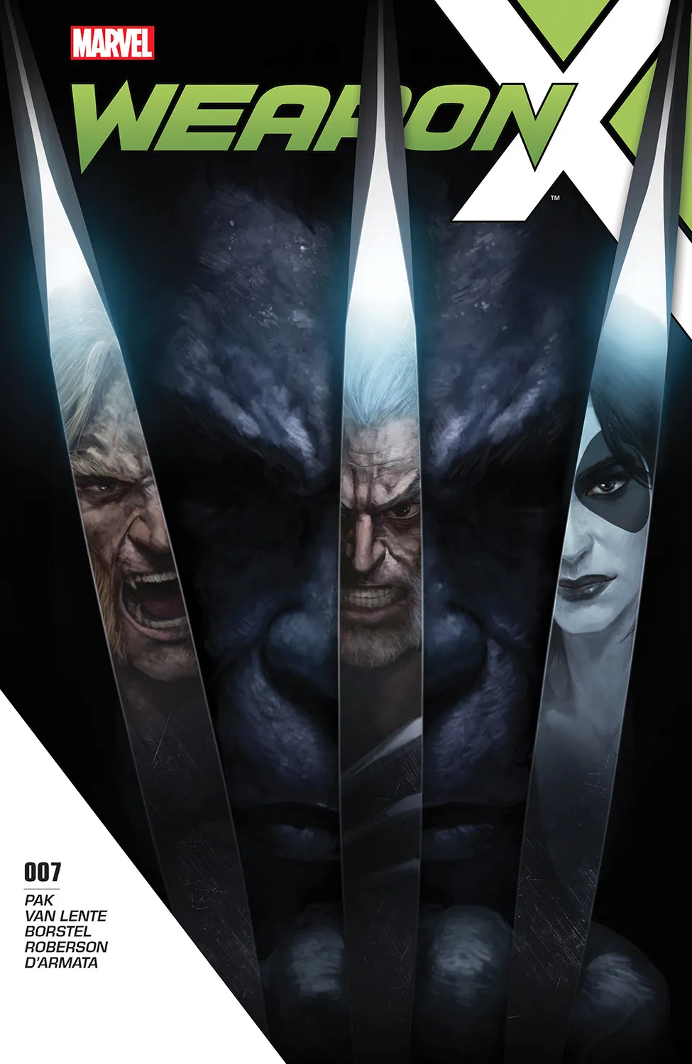 Couverture de Weapon X (2017) #7