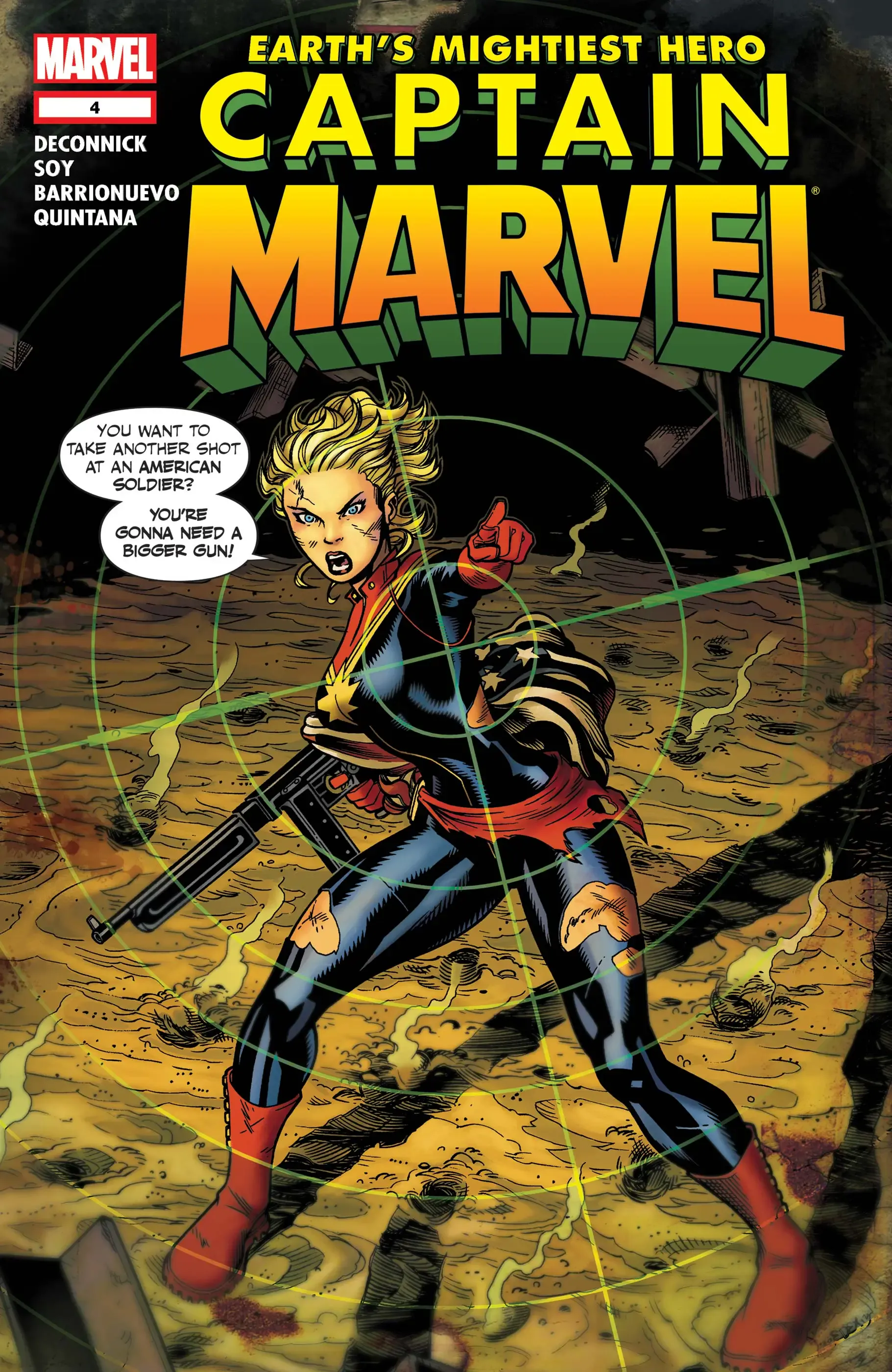 Couverture de Captain Marvel (2012) #4