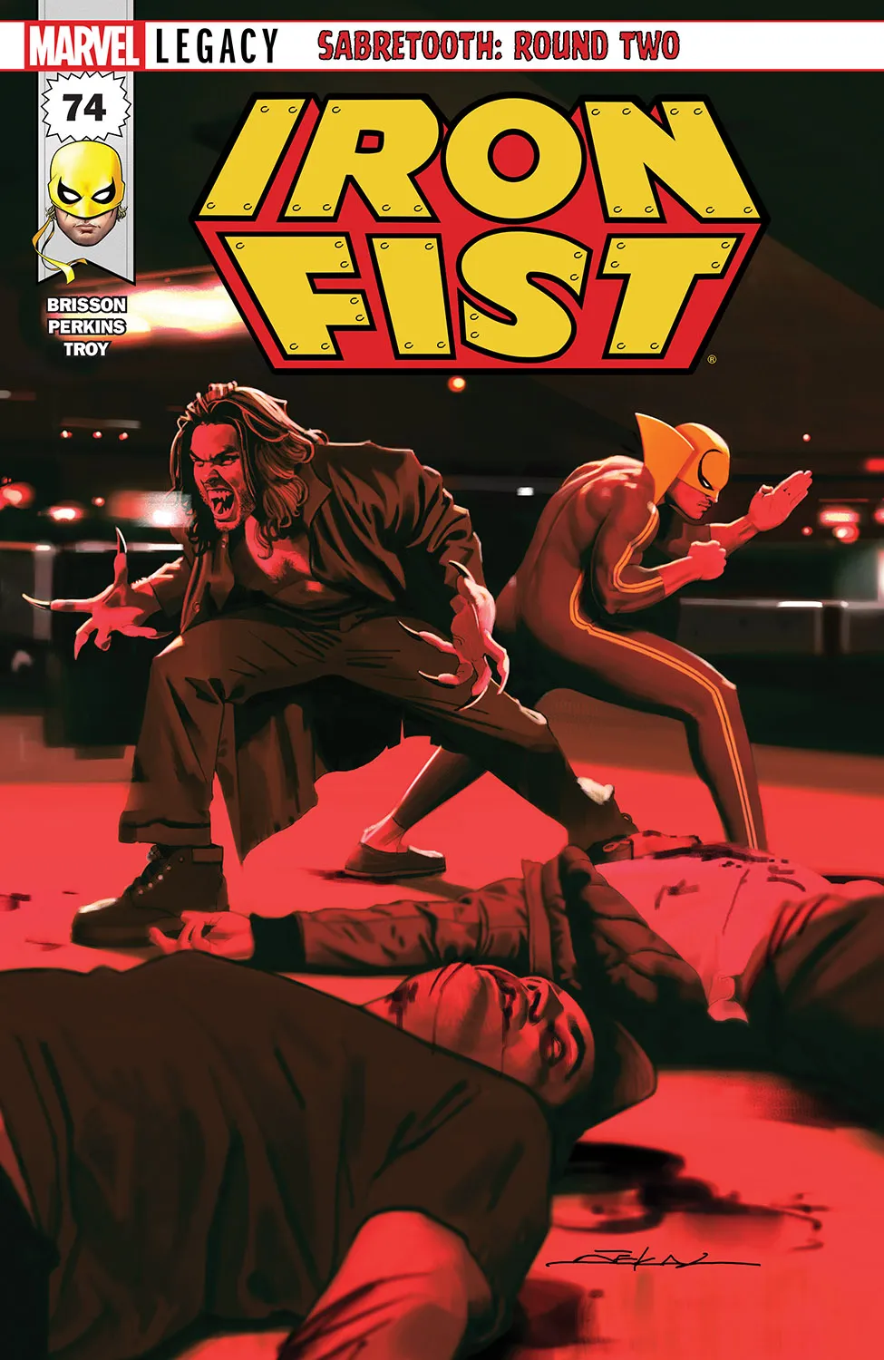 Couverture de Iron Fist (2017) #74