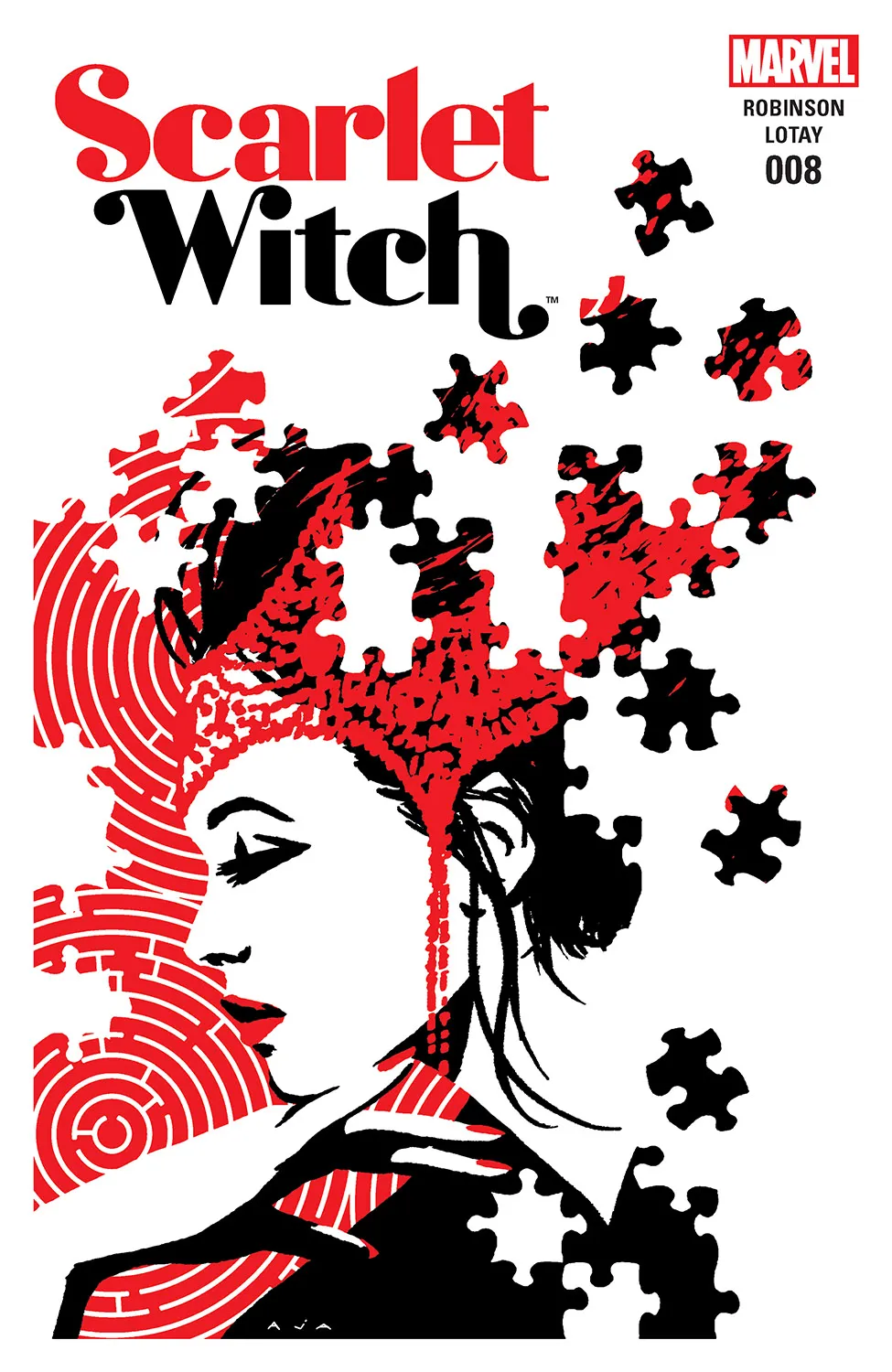 Couverture de Scarlet Witch (2015) #8