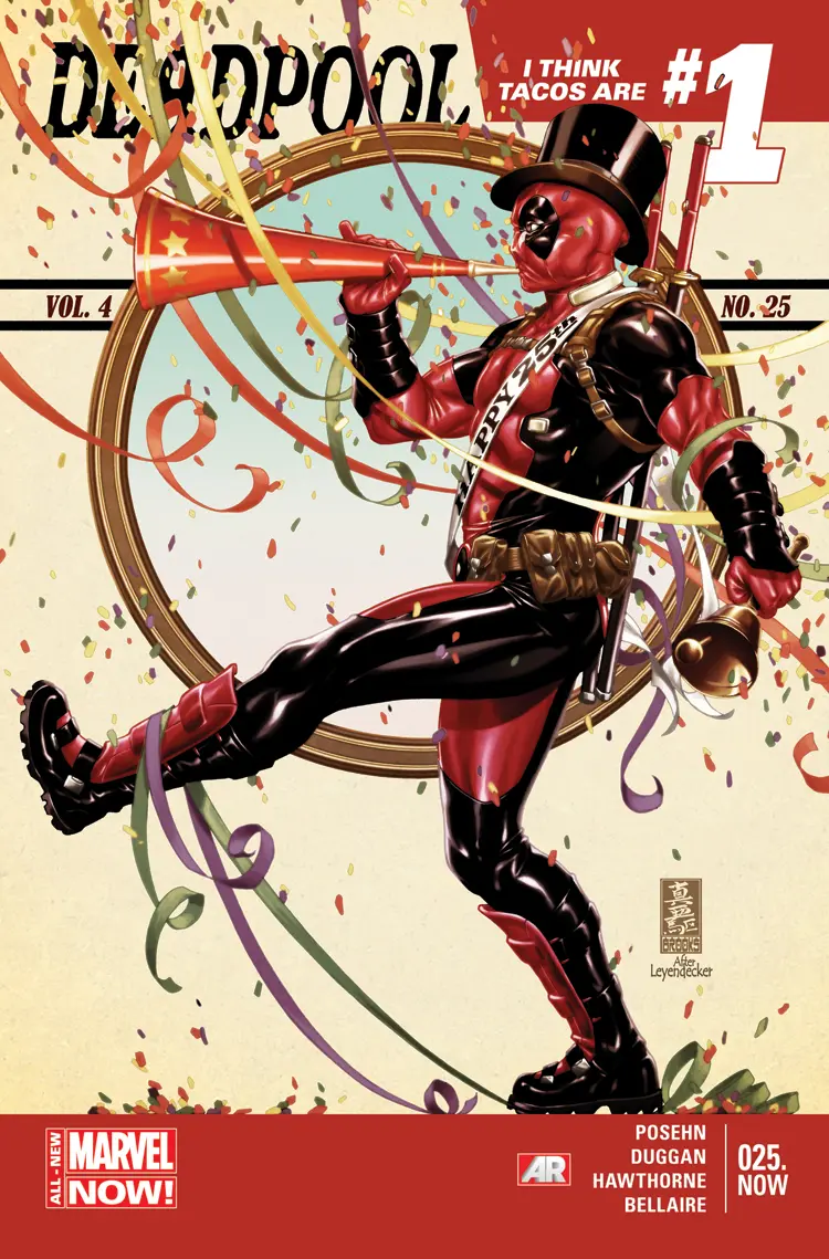 Couverture de Deadpool (2012) #25