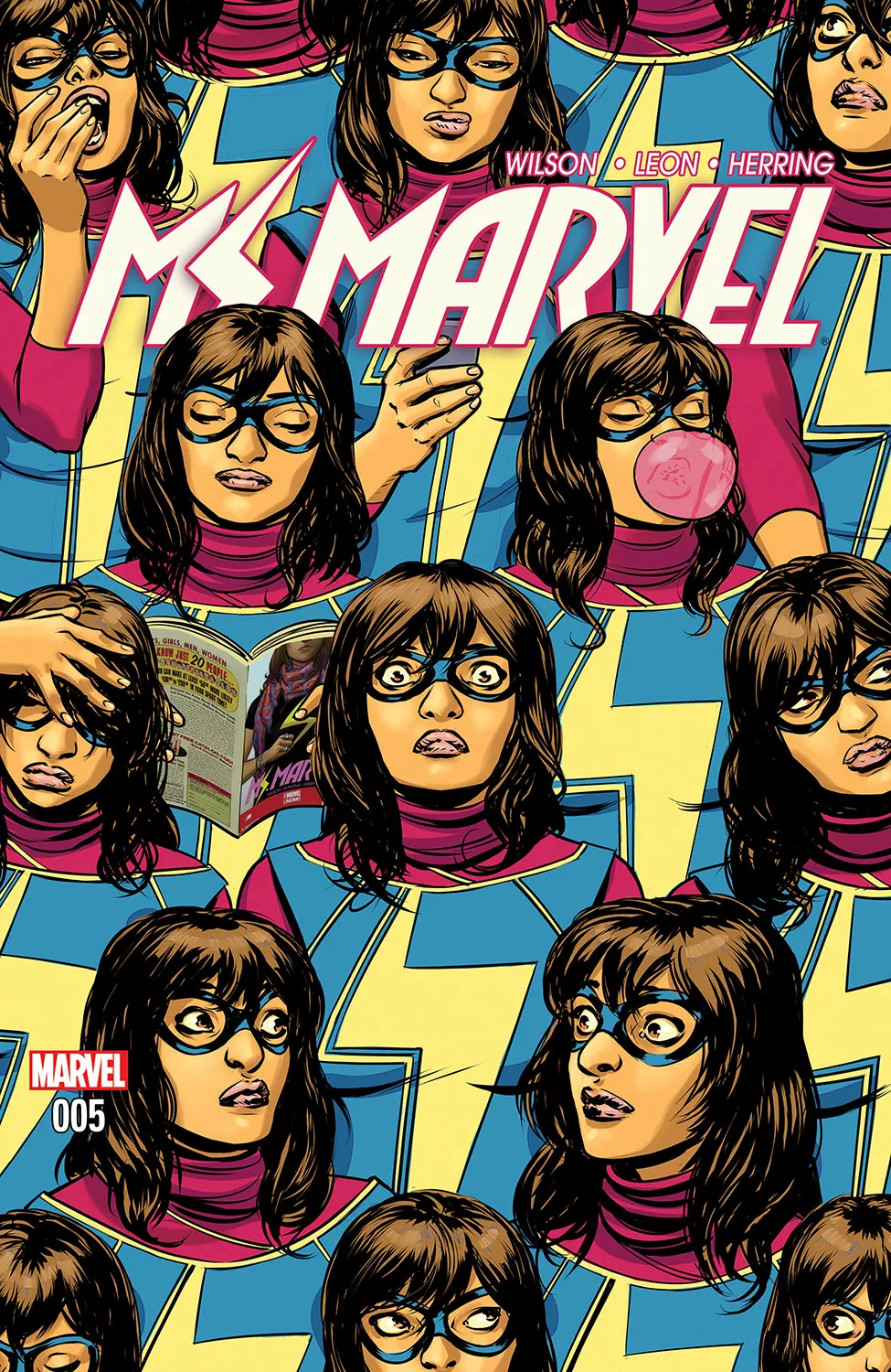 Couverture de Ms. Marvel (2015) #5