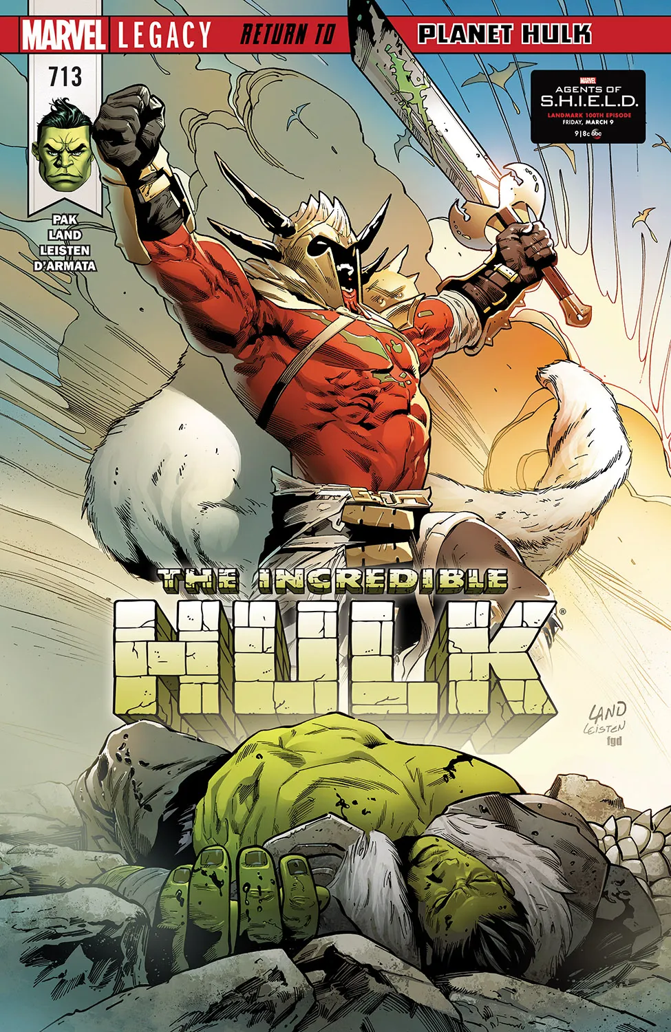Couverture de Incredible Hulk (2017) #713
