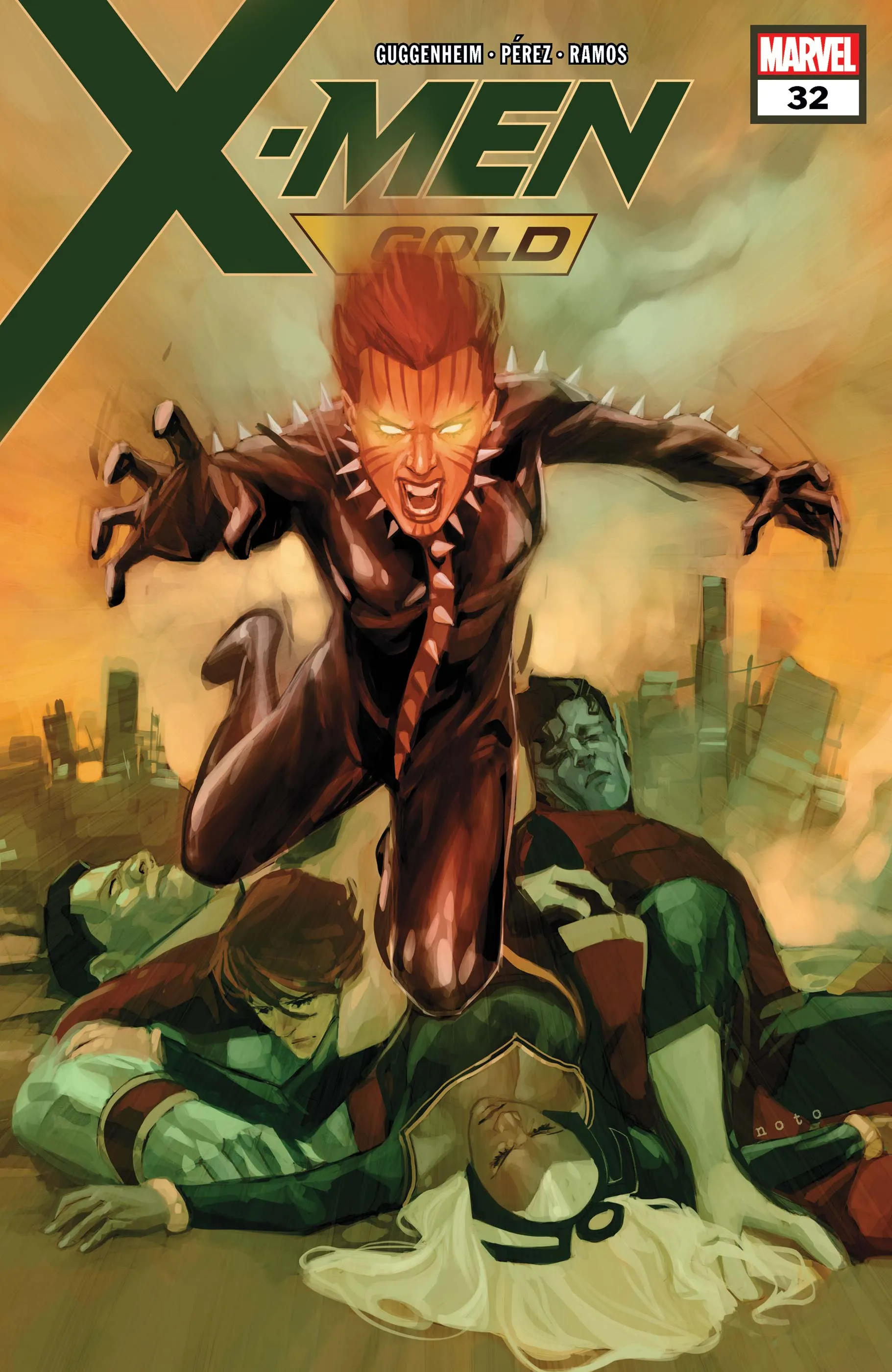 Couverture de X-Men: Gold (2017) #32