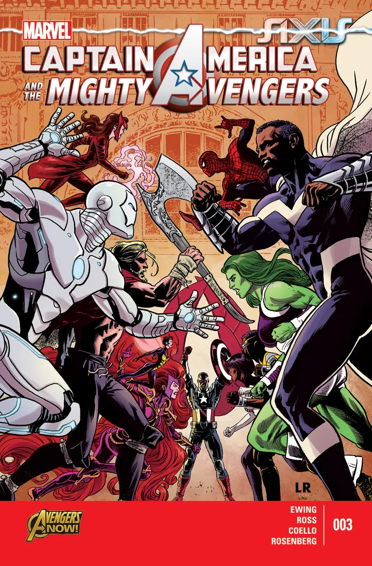 Couverture de Captain America & the Mighty Avengers (2014) #3