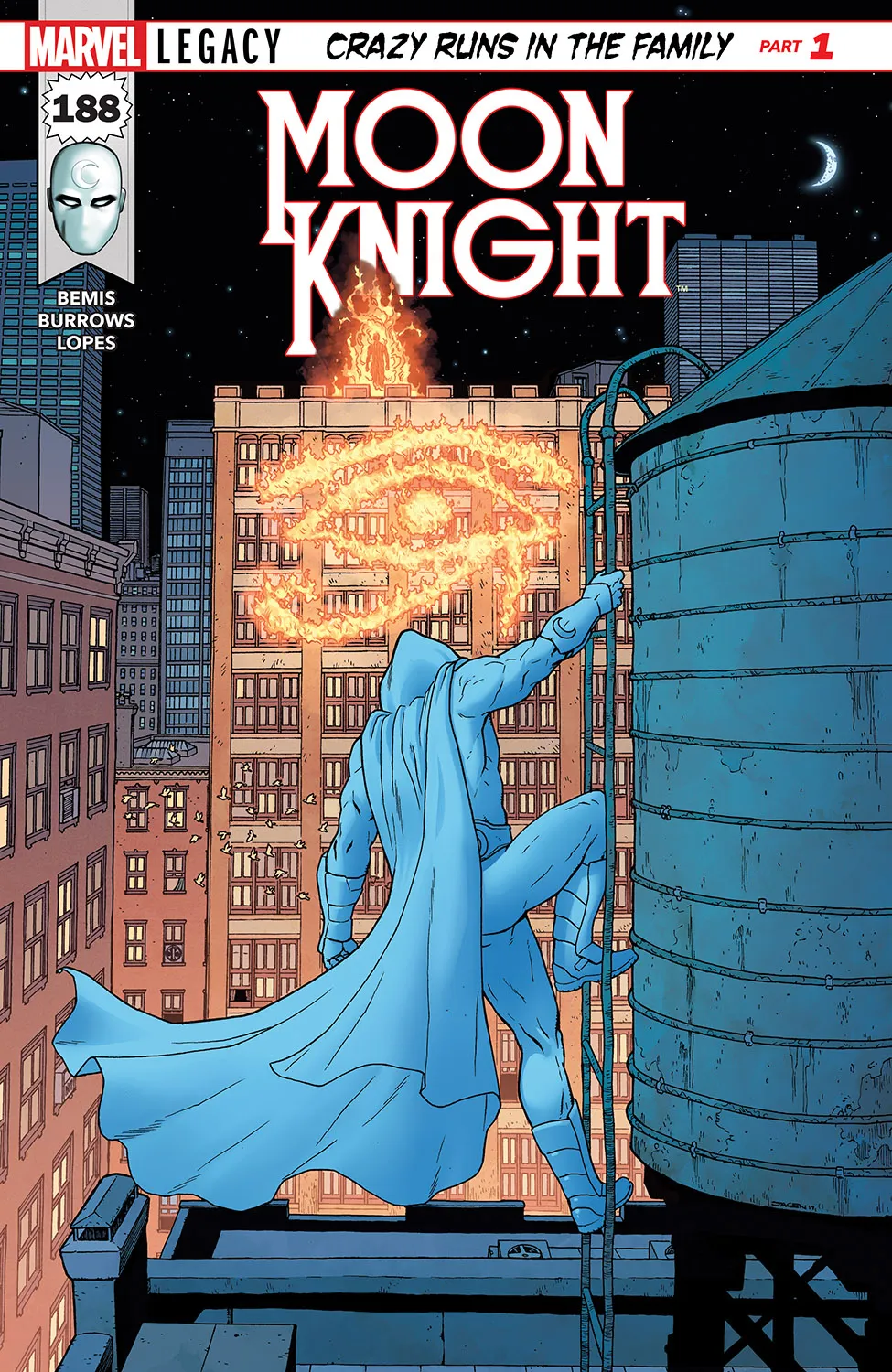 Couverture de Moon Knight (2016) #188