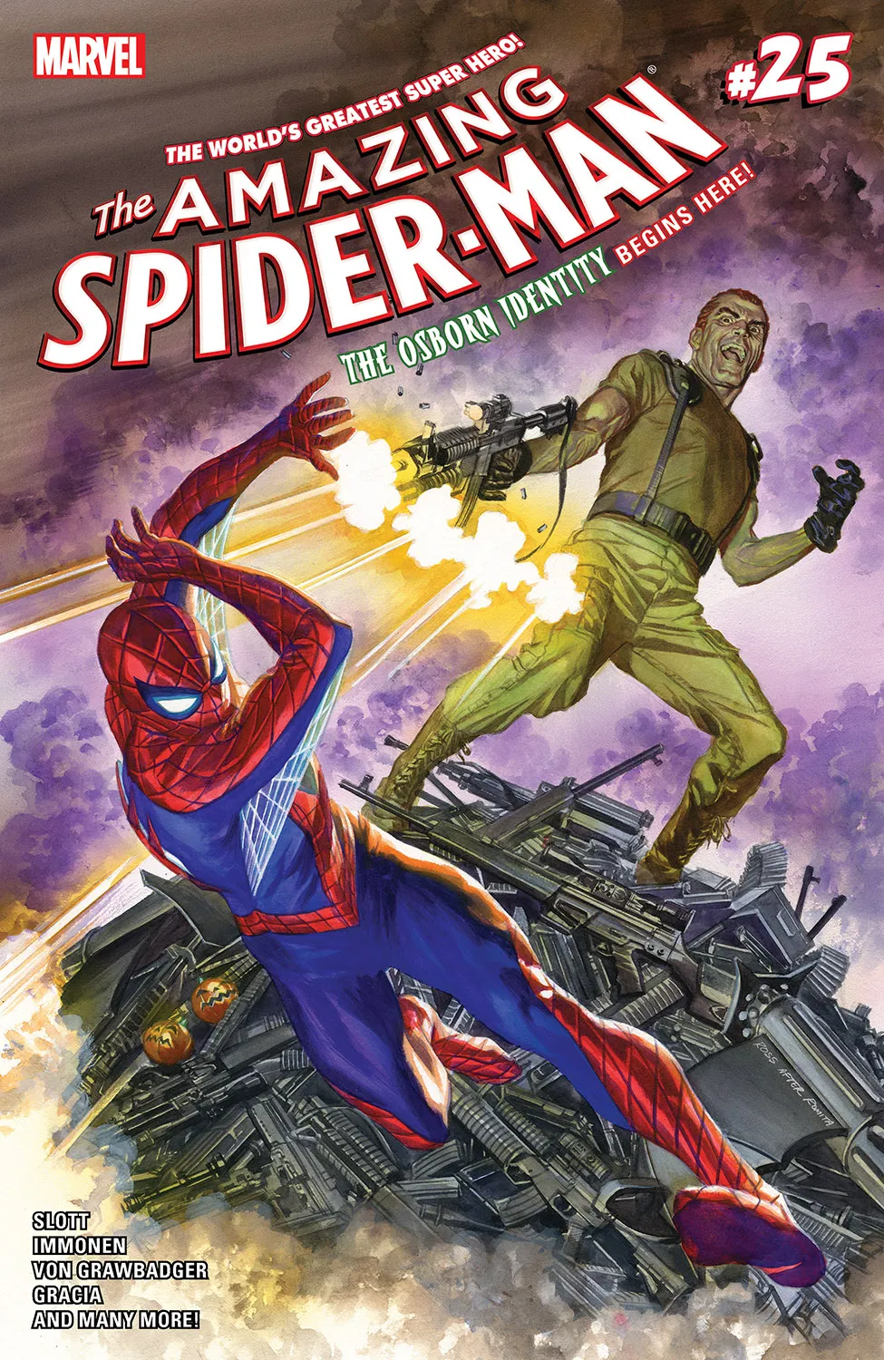 Couverture de The Amazing Spider-Man (2015) #25