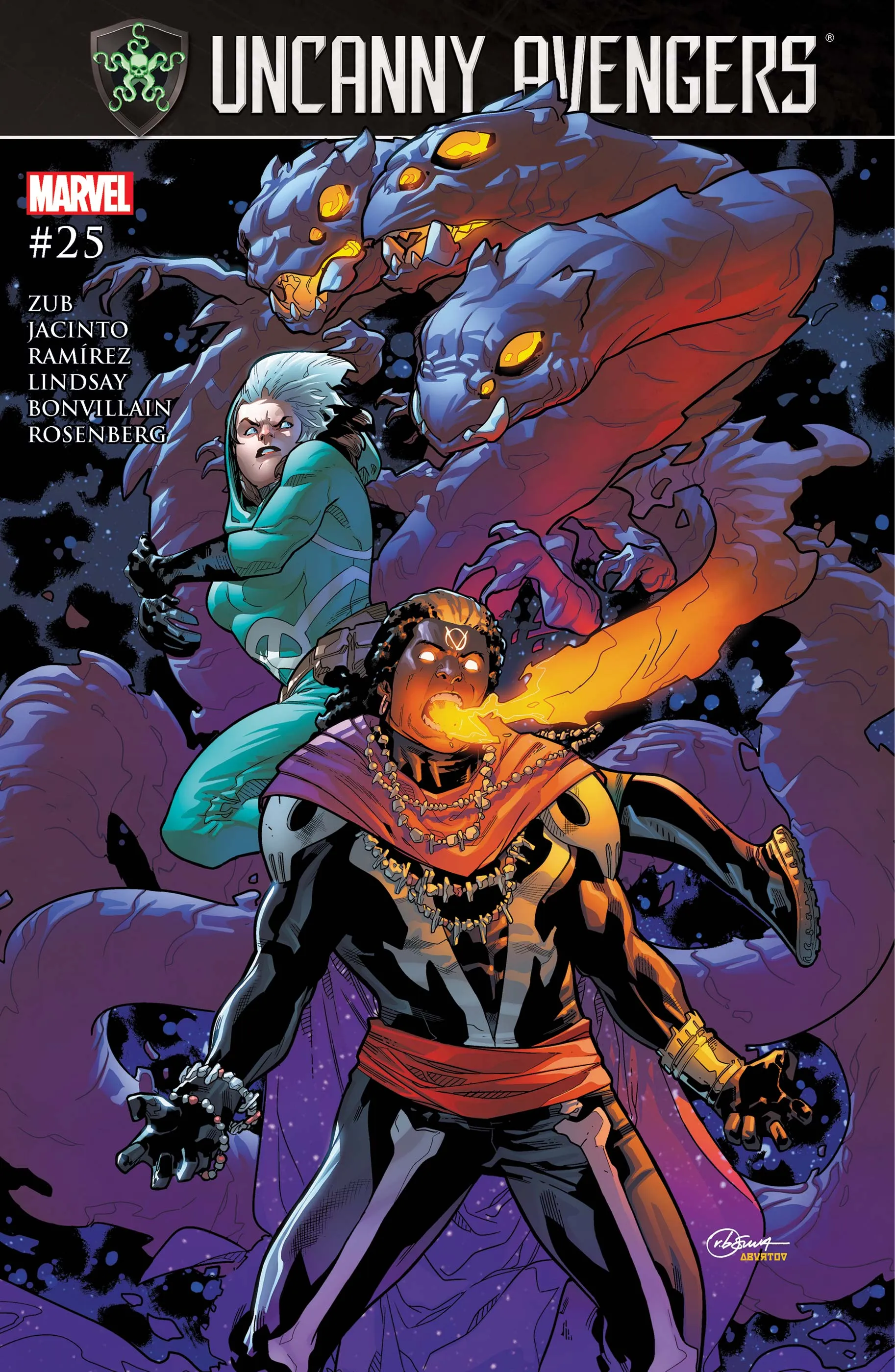 Couverture de Uncanny Avengers (2015) #25