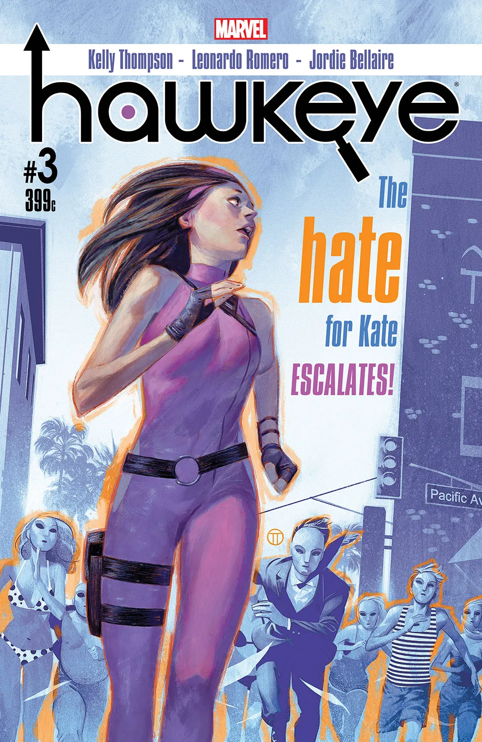 Couverture de Hawkeye (2016) #3