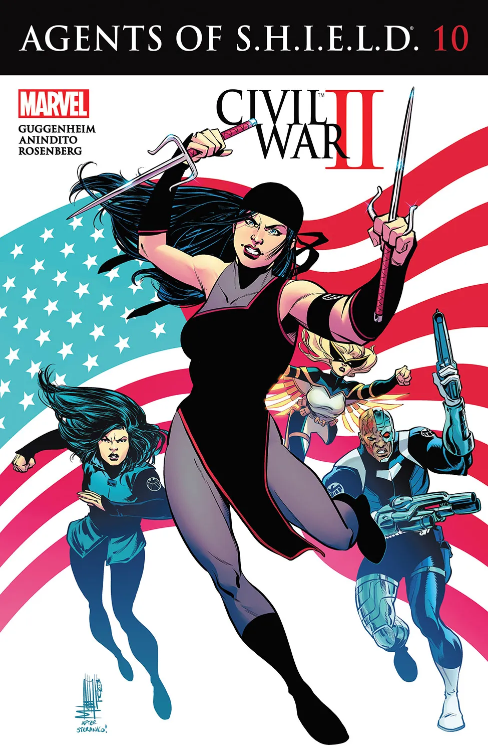 Couverture de Agents of S.H.I.E.L.D. (2016) #10