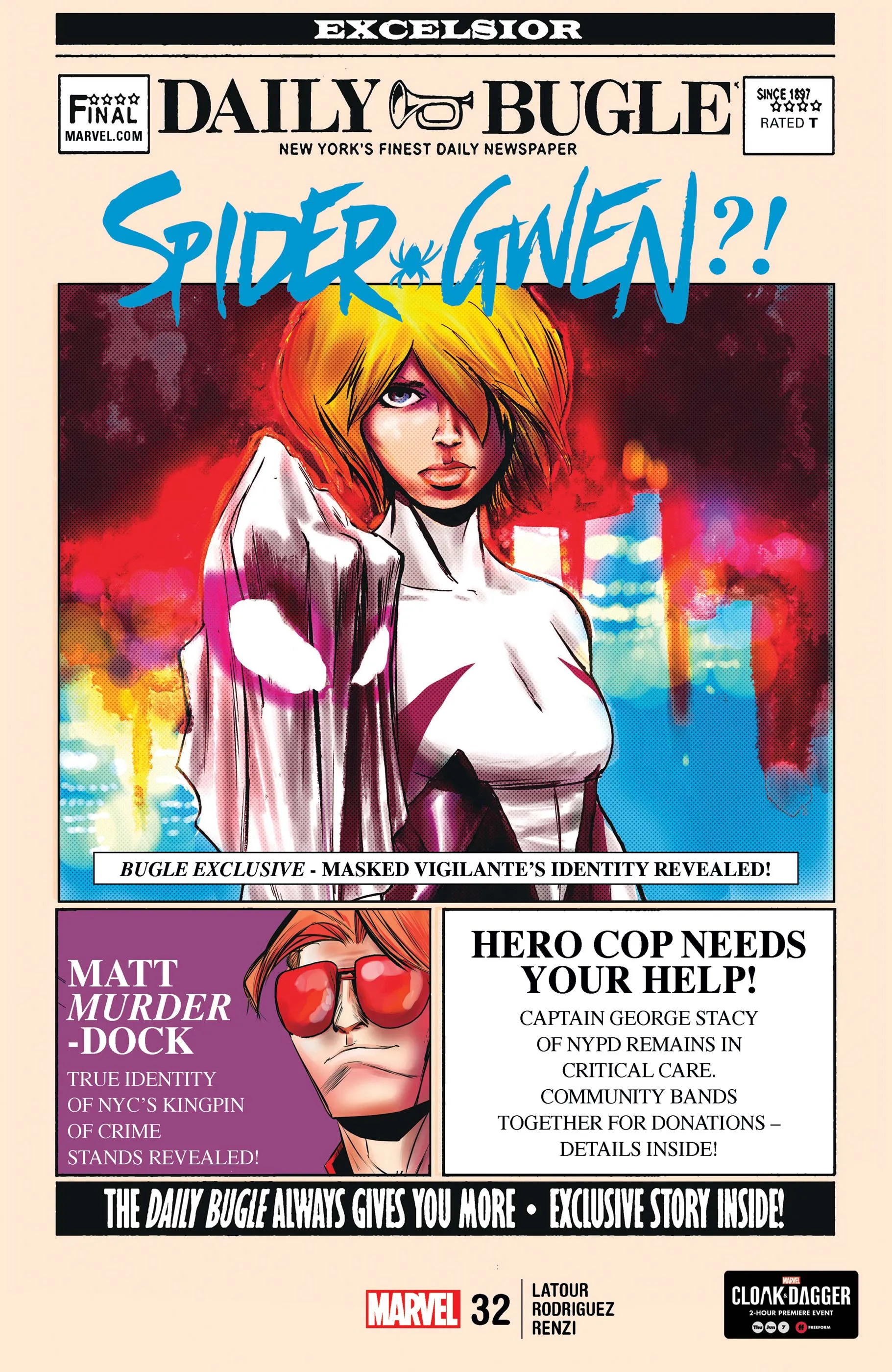 Couverture de Spider-Gwen (2015) #32