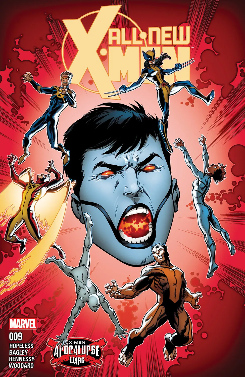 Couverture de All-New X-Men (2015) #9