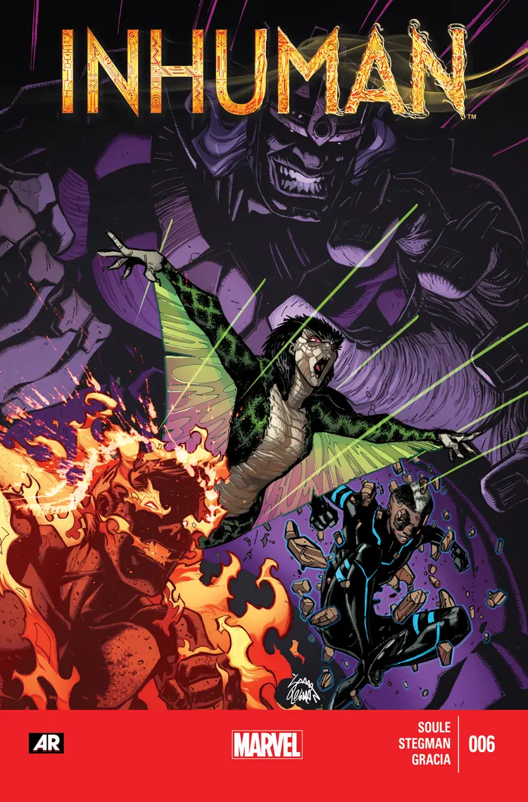 Couverture de Inhuman (2014) #6