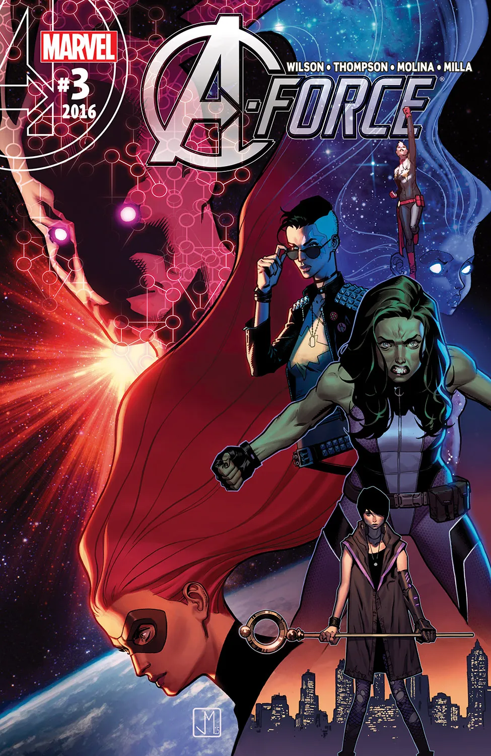 Couverture de A-Force (2016) #3