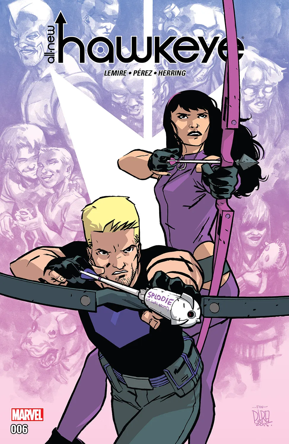 Couverture de All-New Hawkeye (2015) #6