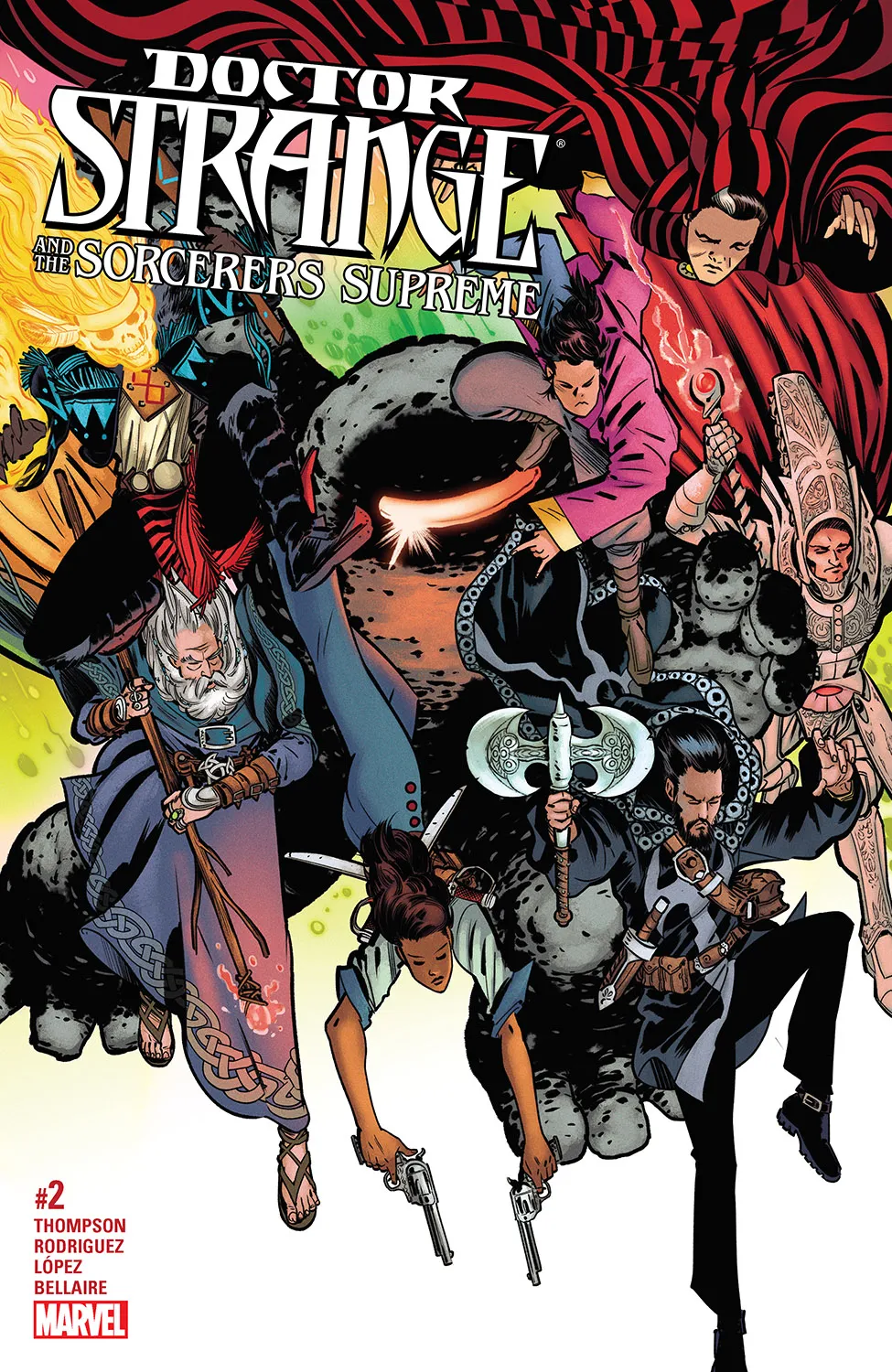 Couverture de Doctor Strange and the Sorcerers Supreme (2016) #2