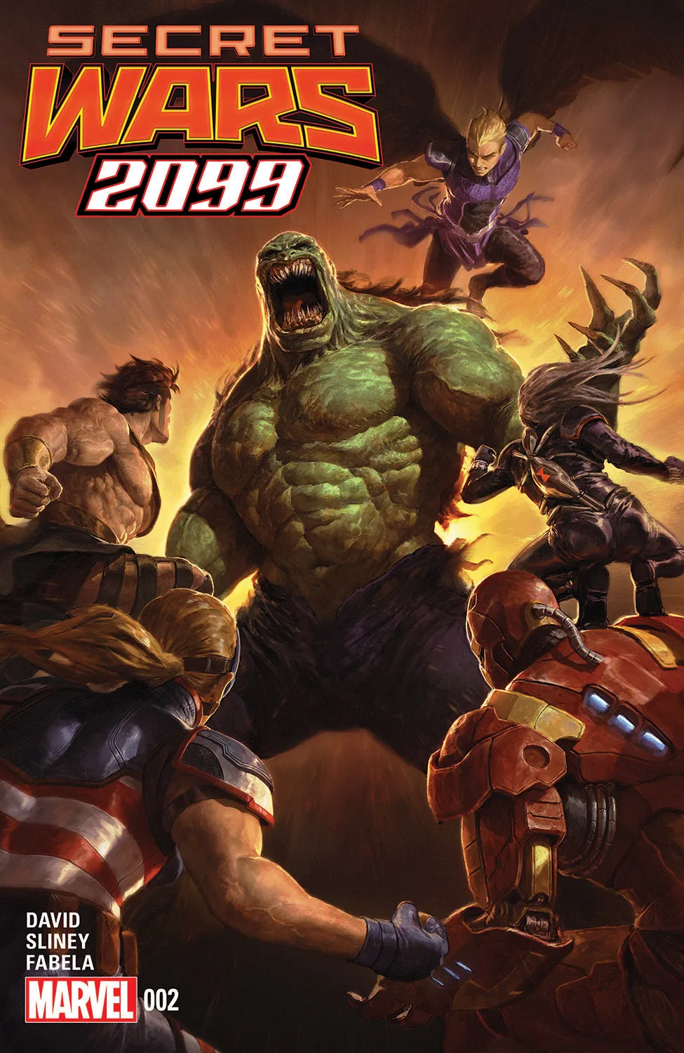 Couverture de Secret Wars 2099 (2015) #2