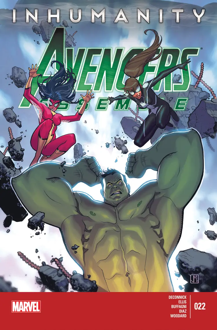 Couverture de Avengers Assemble (2012) #22