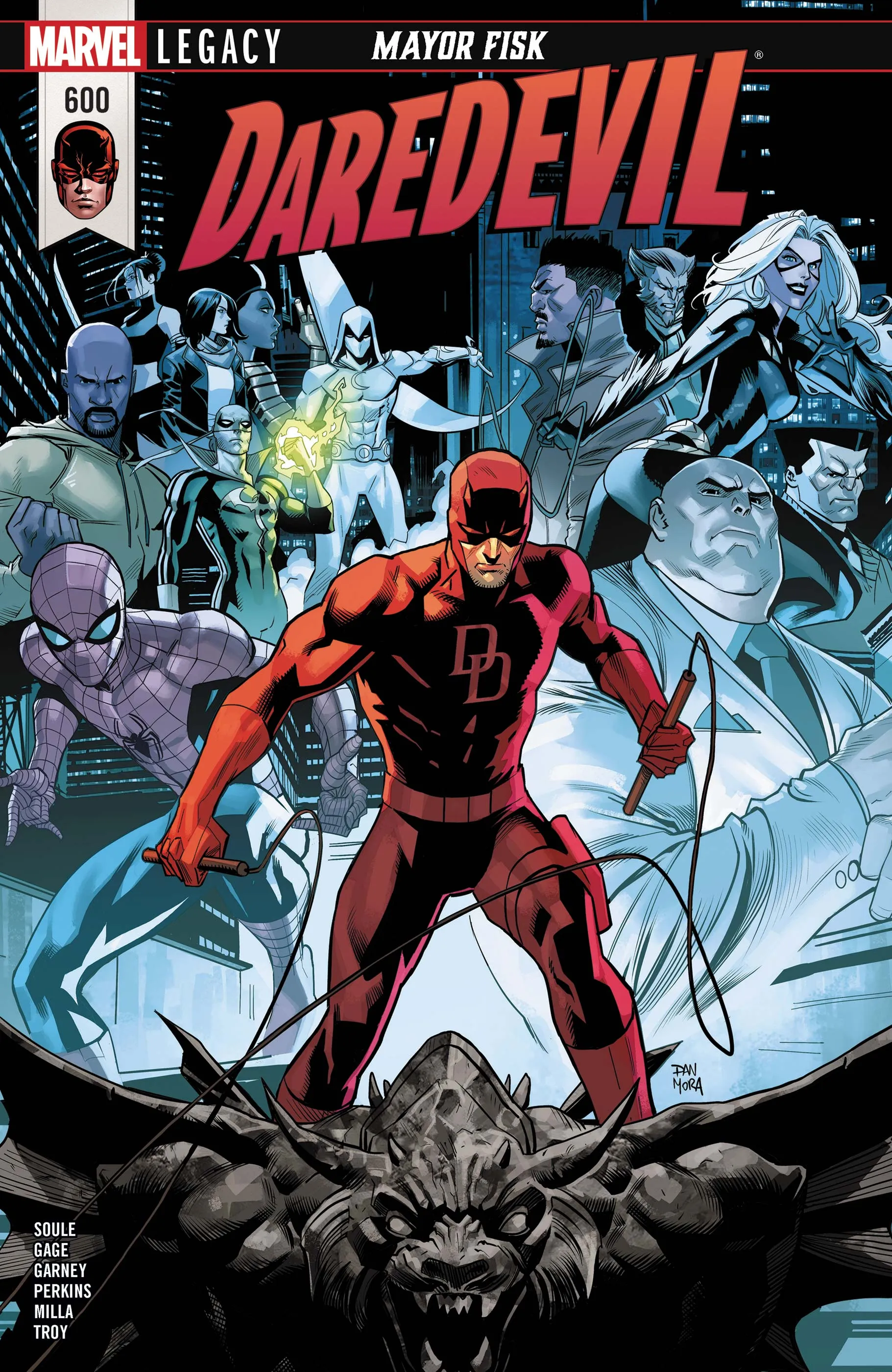 Couverture de Daredevil (2015) #600