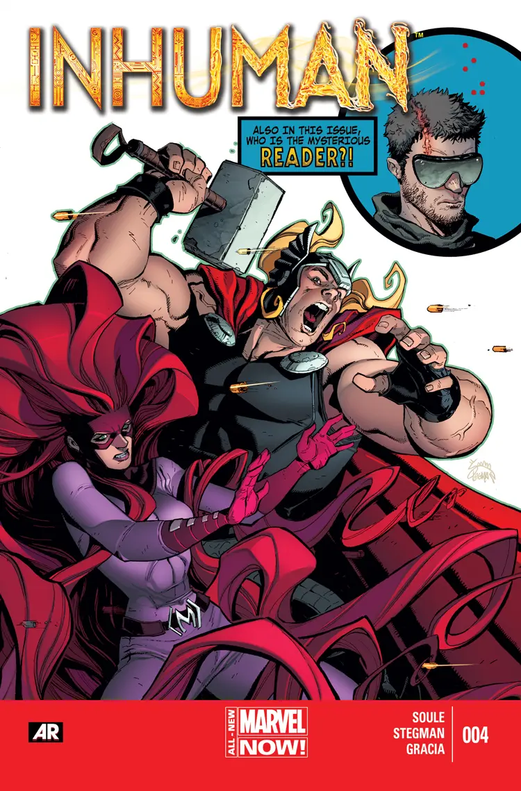 Couverture de Inhuman (2014) #4