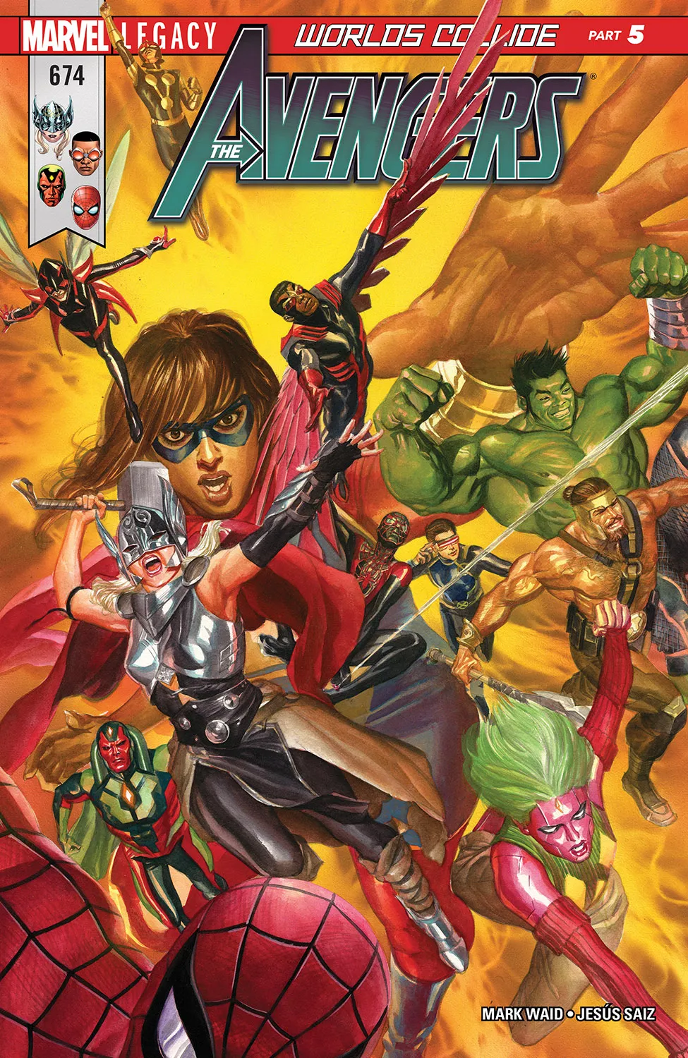 Couverture de Avengers (2016) #674