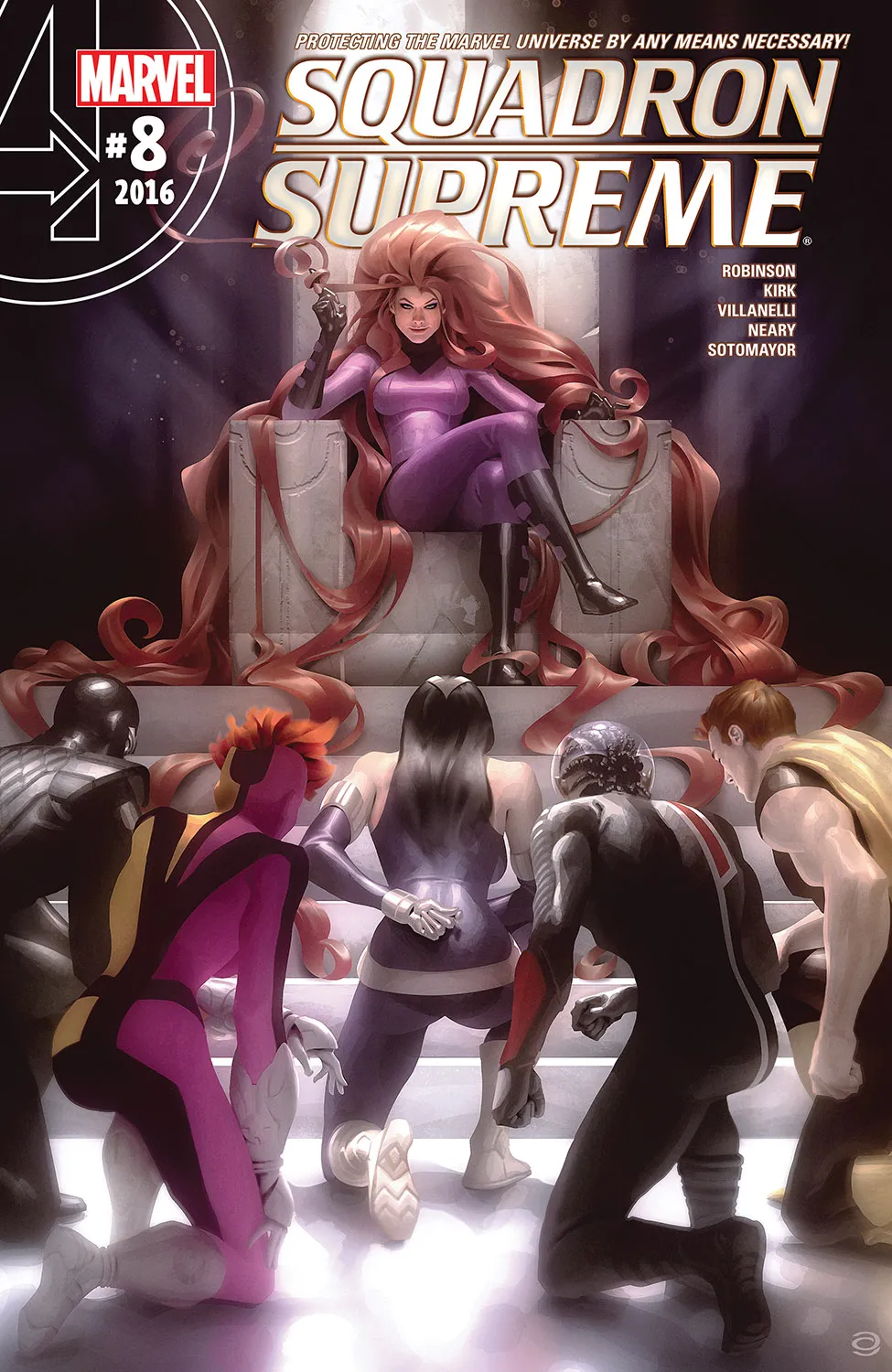 Couverture de Squadron Supreme (2015) #8
