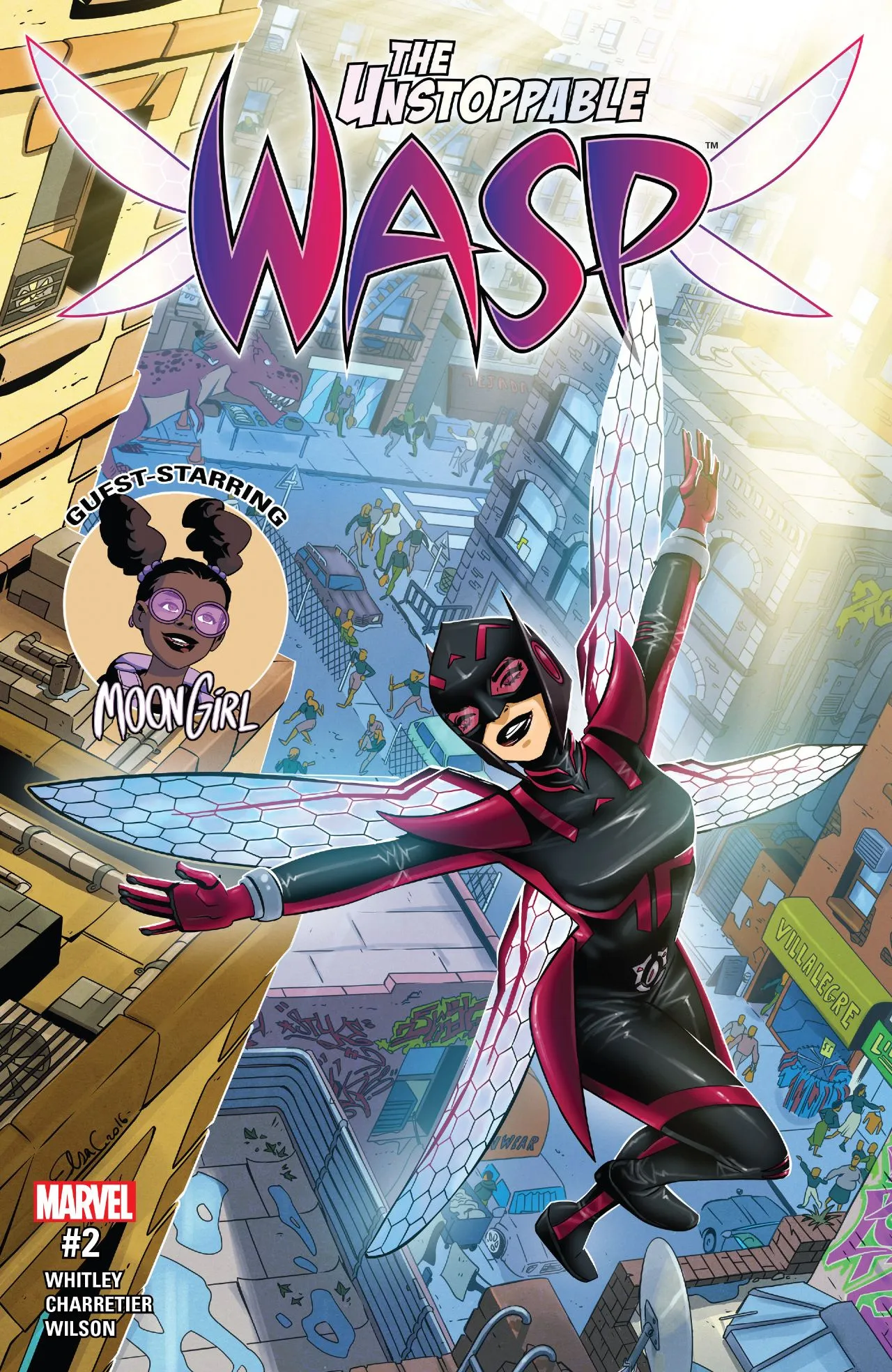Couverture de The Unstoppable Wasp (2017) #2