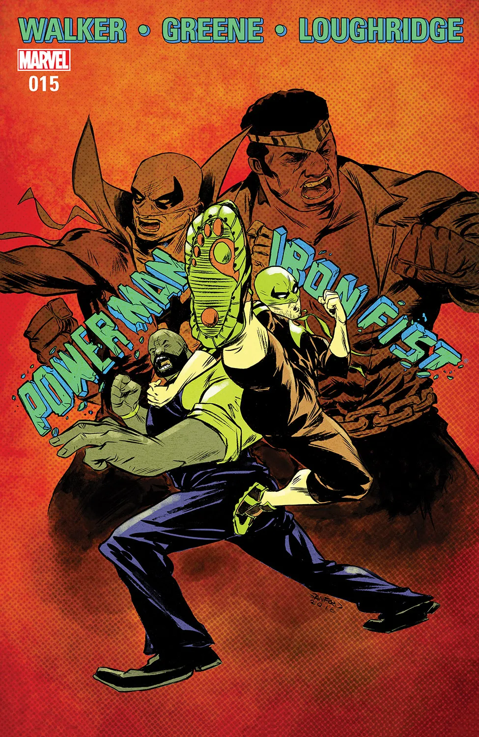 Couverture de Power Man and Iron Fist (2016) #15