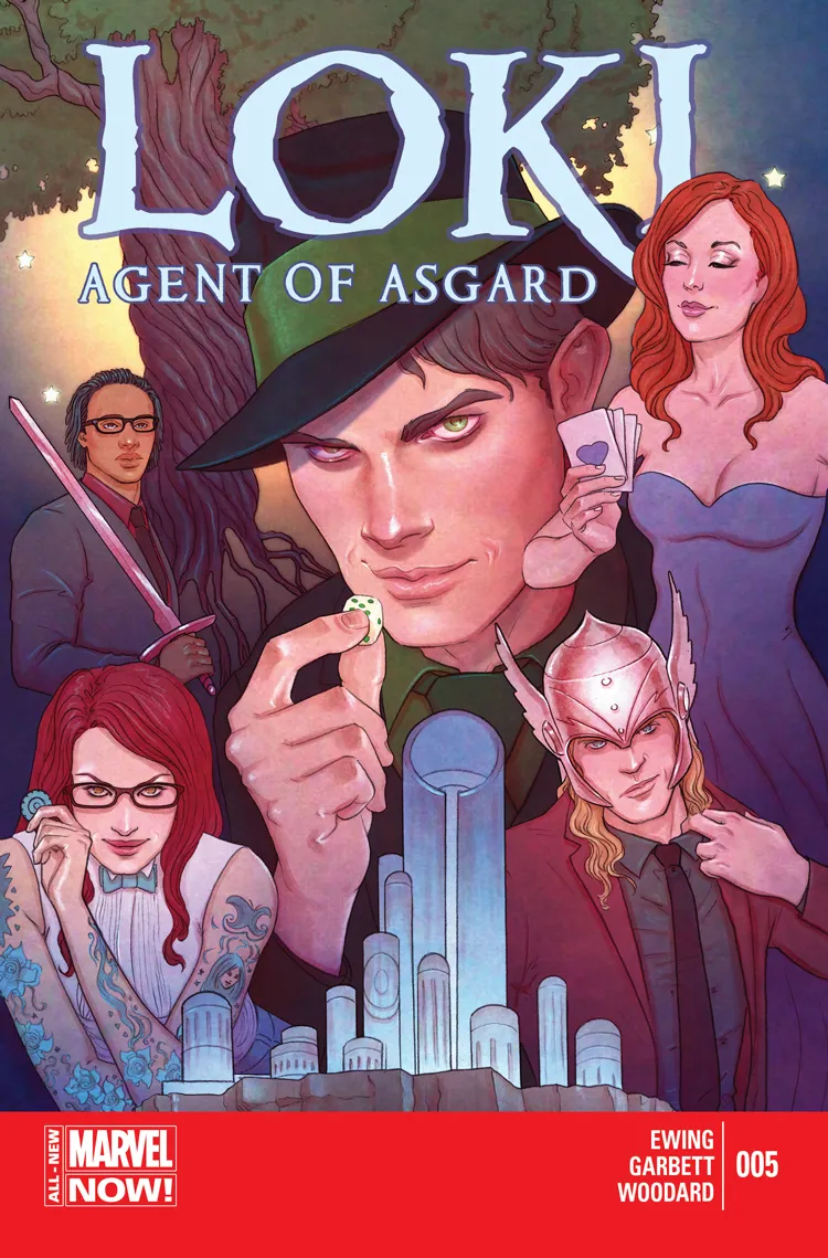 Couverture de Loki: Agent of Asgard (2014) #5