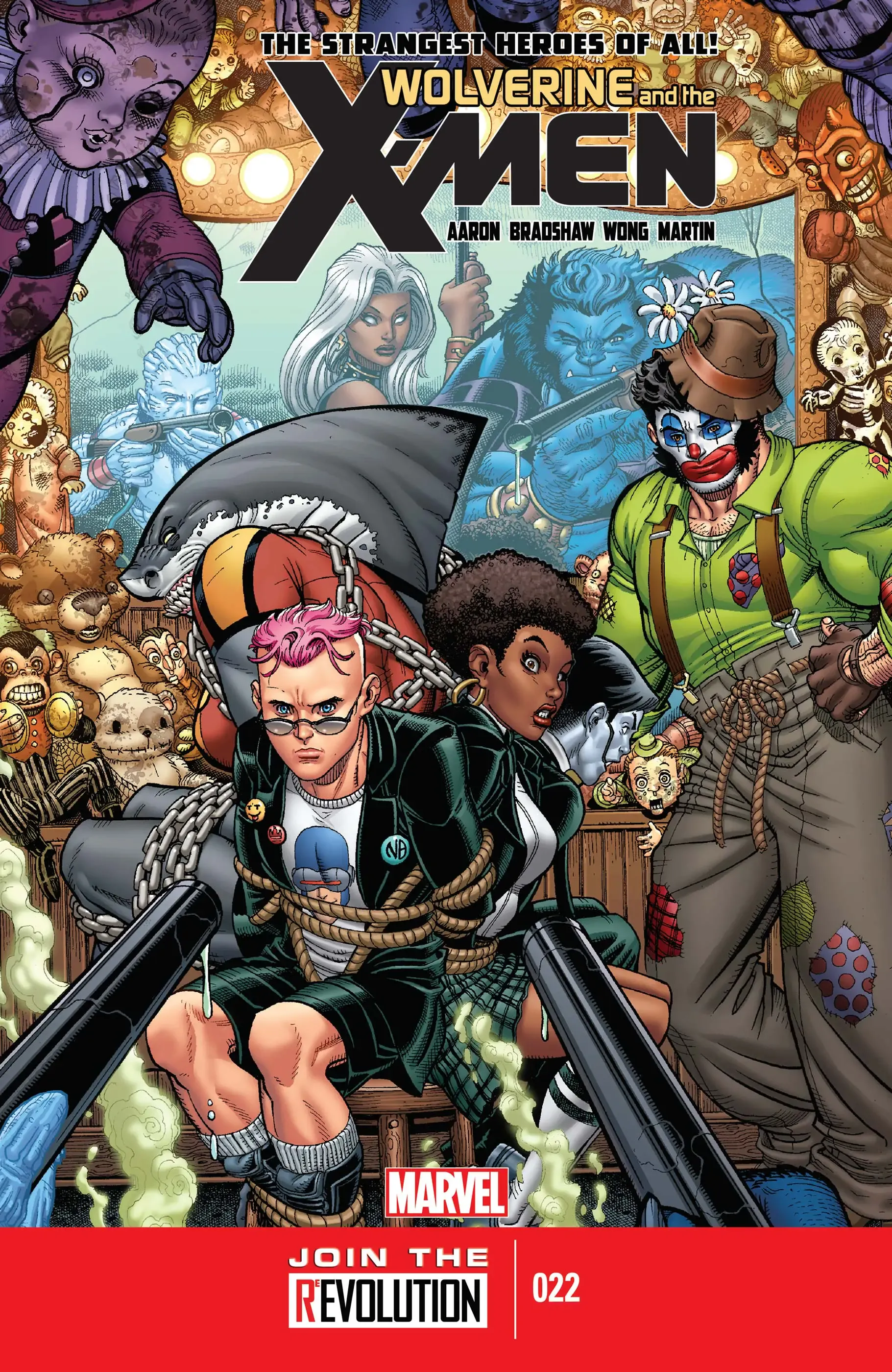 Couverture de Wolverine & the X-Men (2011) #22