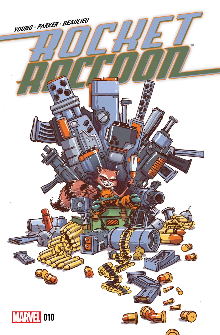 Couverture de Rocket Raccoon (2014) #10