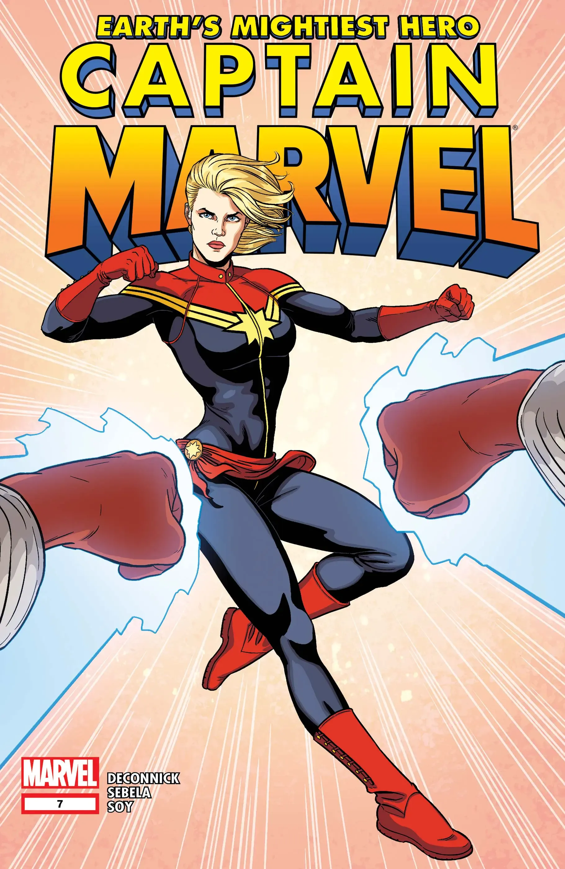 Couverture de Captain Marvel (2012) #7