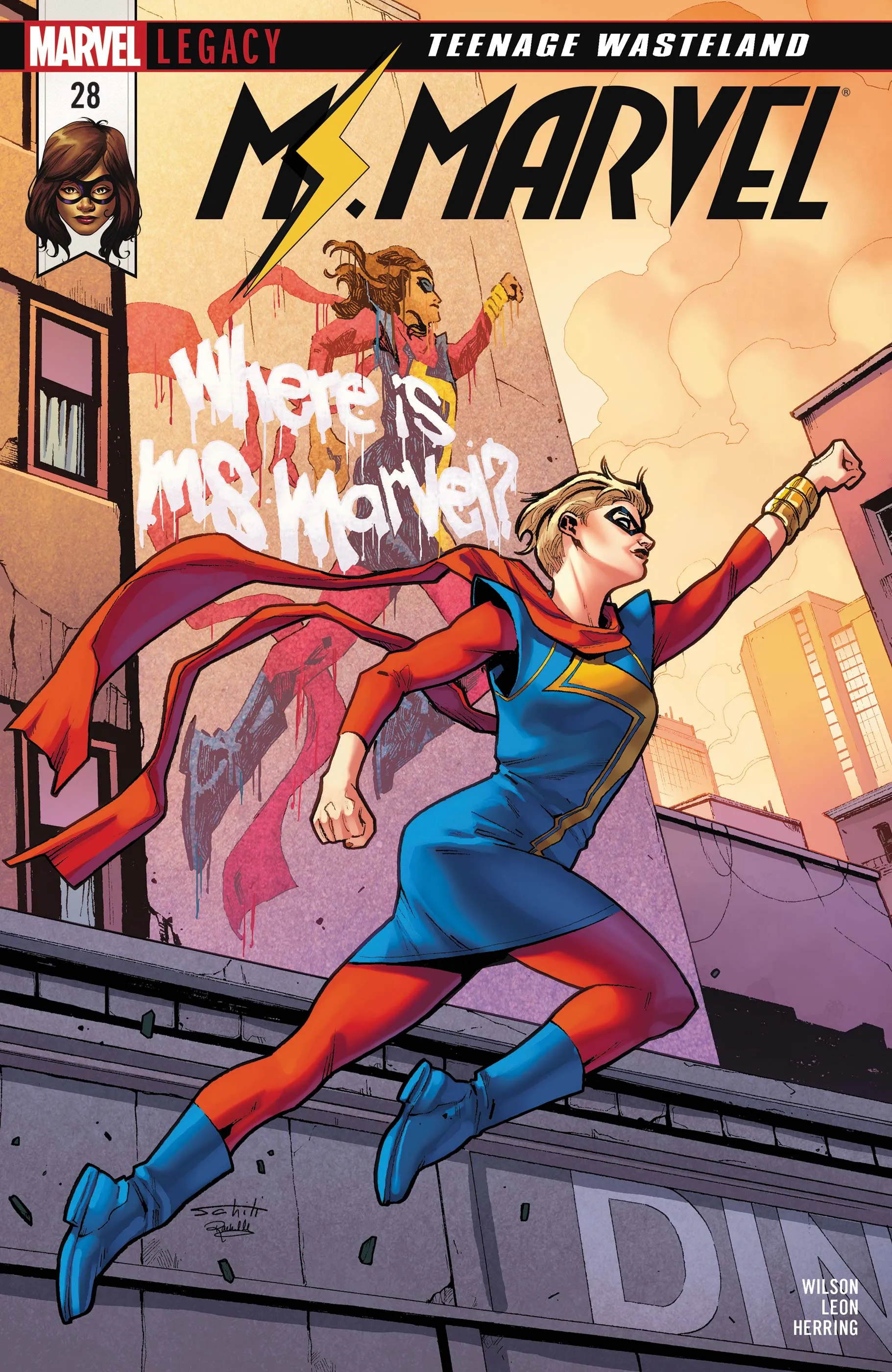 Couverture de Ms. Marvel (2015) #28