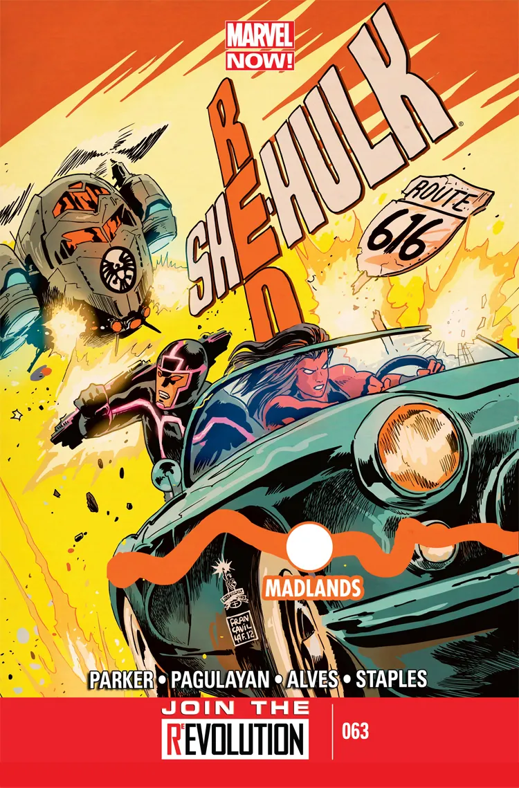 Couverture de Red She-Hulk (2012) #63