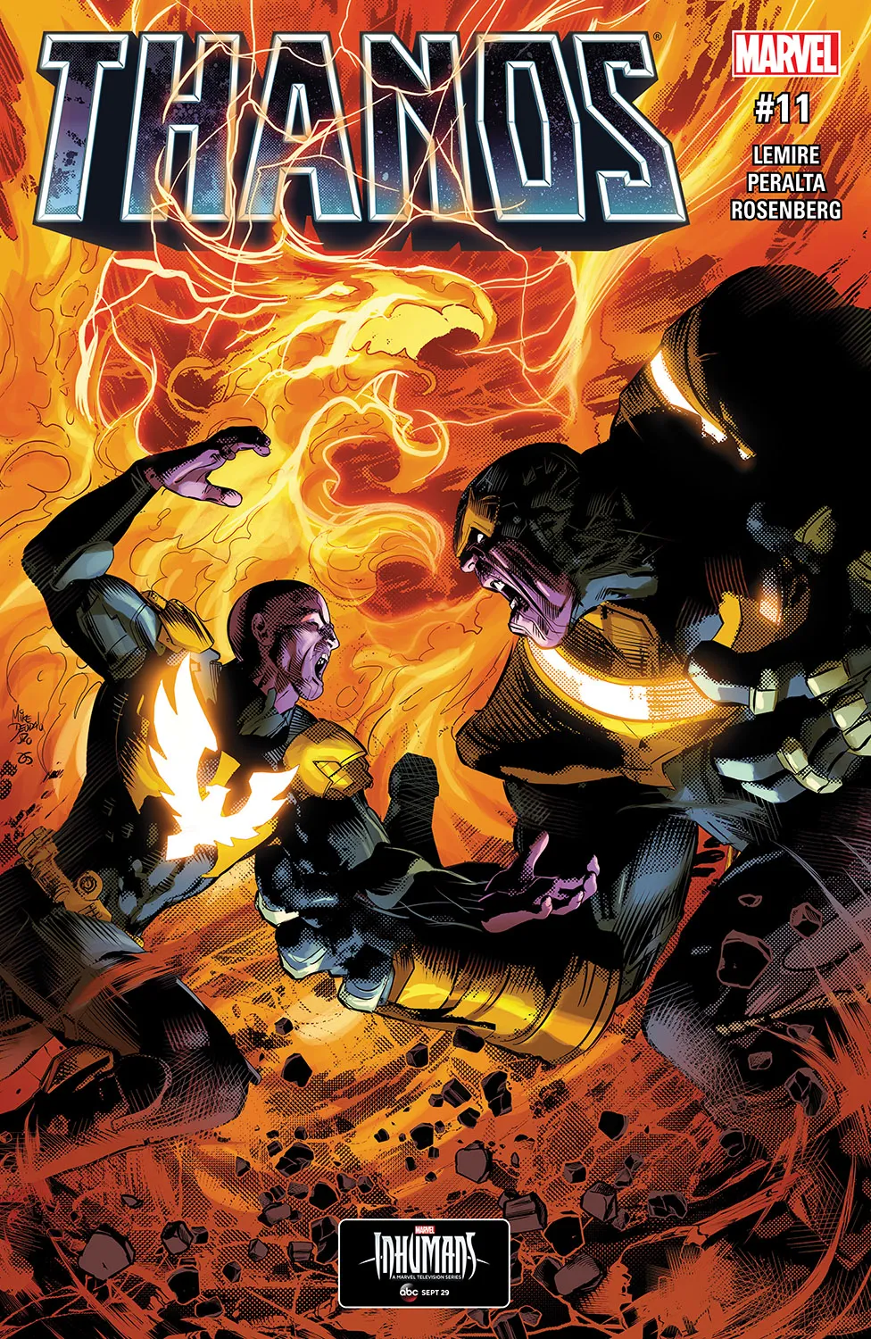 Couverture de Thanos (2016) #11