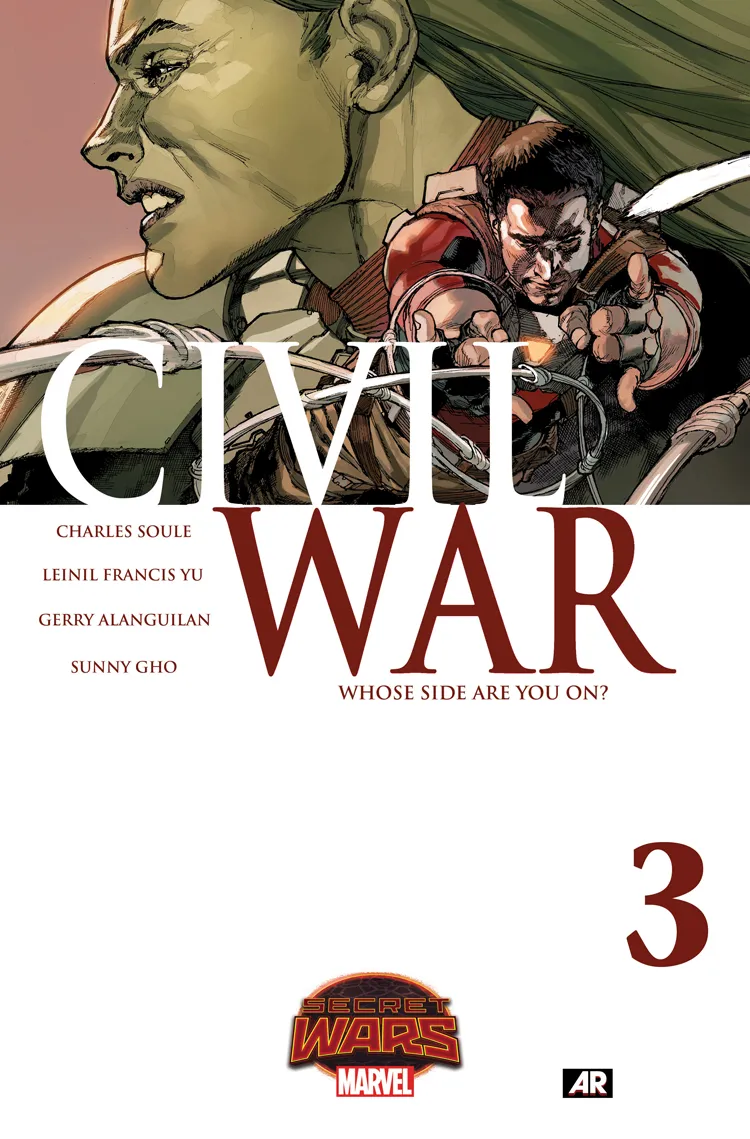 Couverture de Civil War (2015) #3