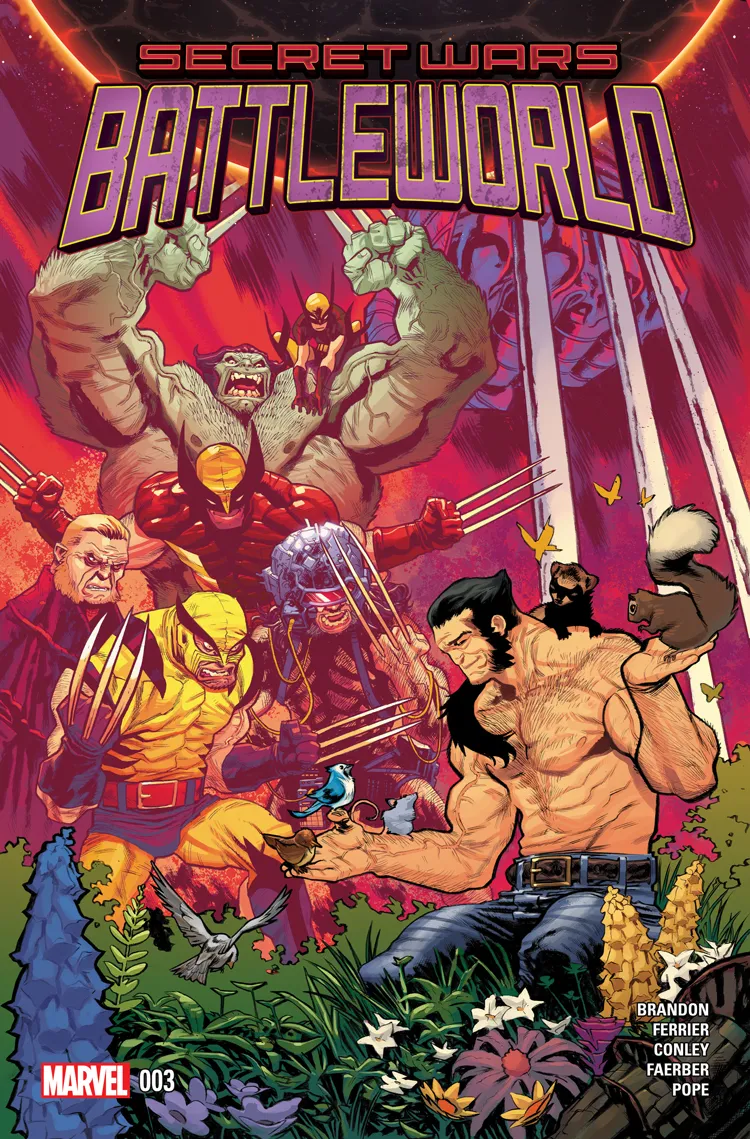 Couverture de Secret Wars: Battleworld (2015) #3