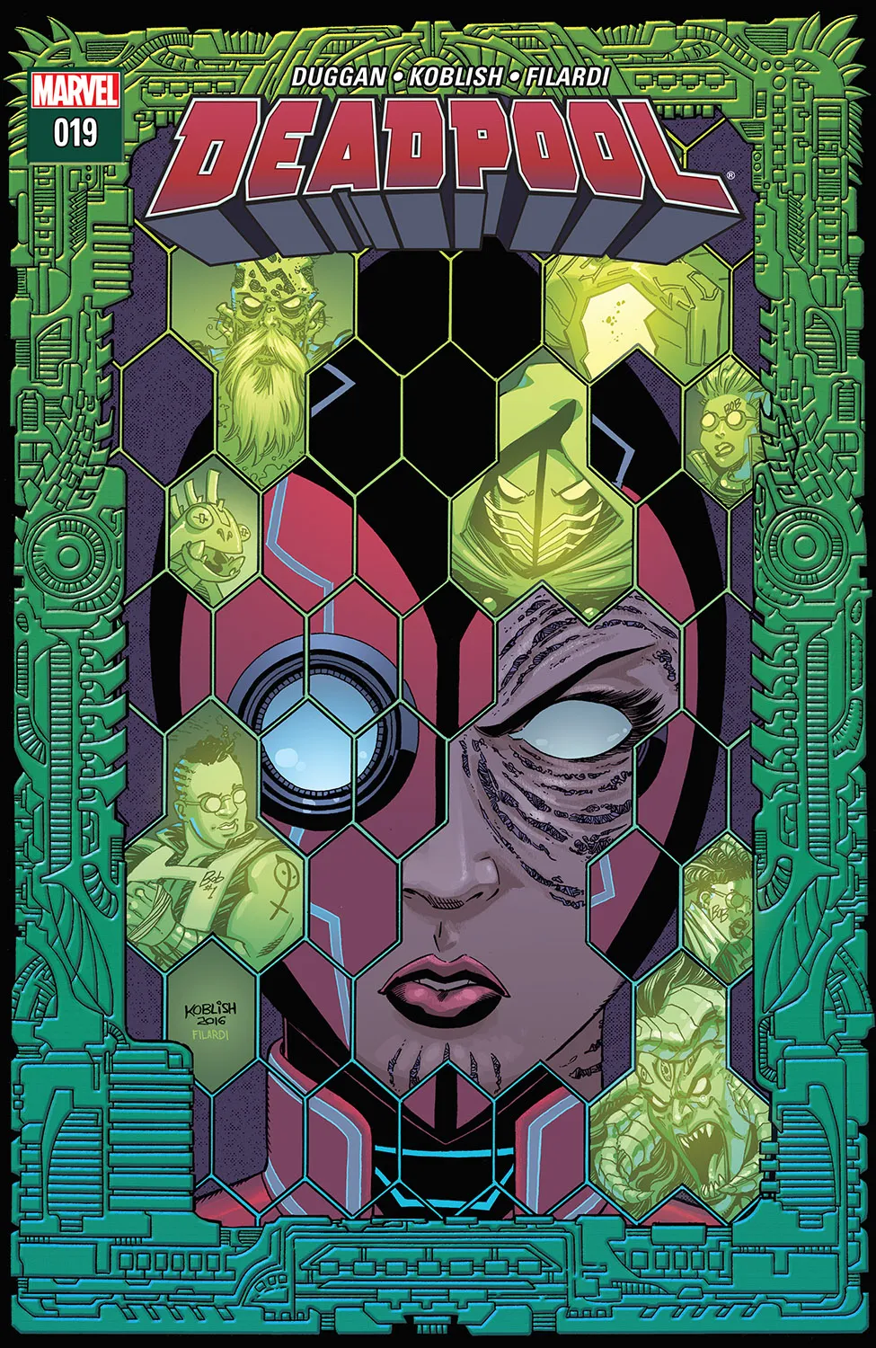 Couverture de Deadpool (2015) #19
