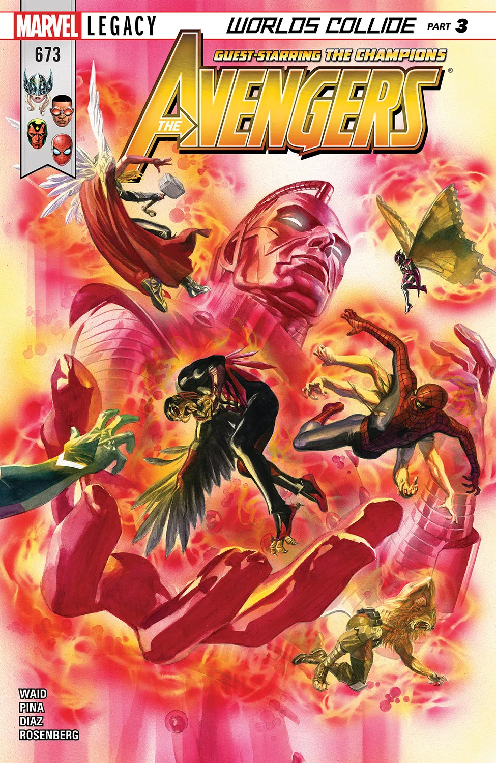 Couverture de Avengers (2016) #673