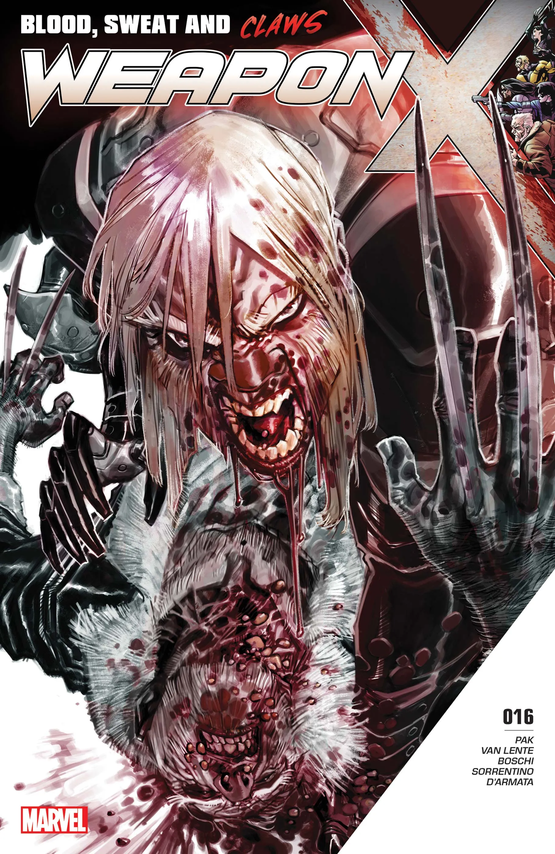 Couverture de Weapon X (2017) #16