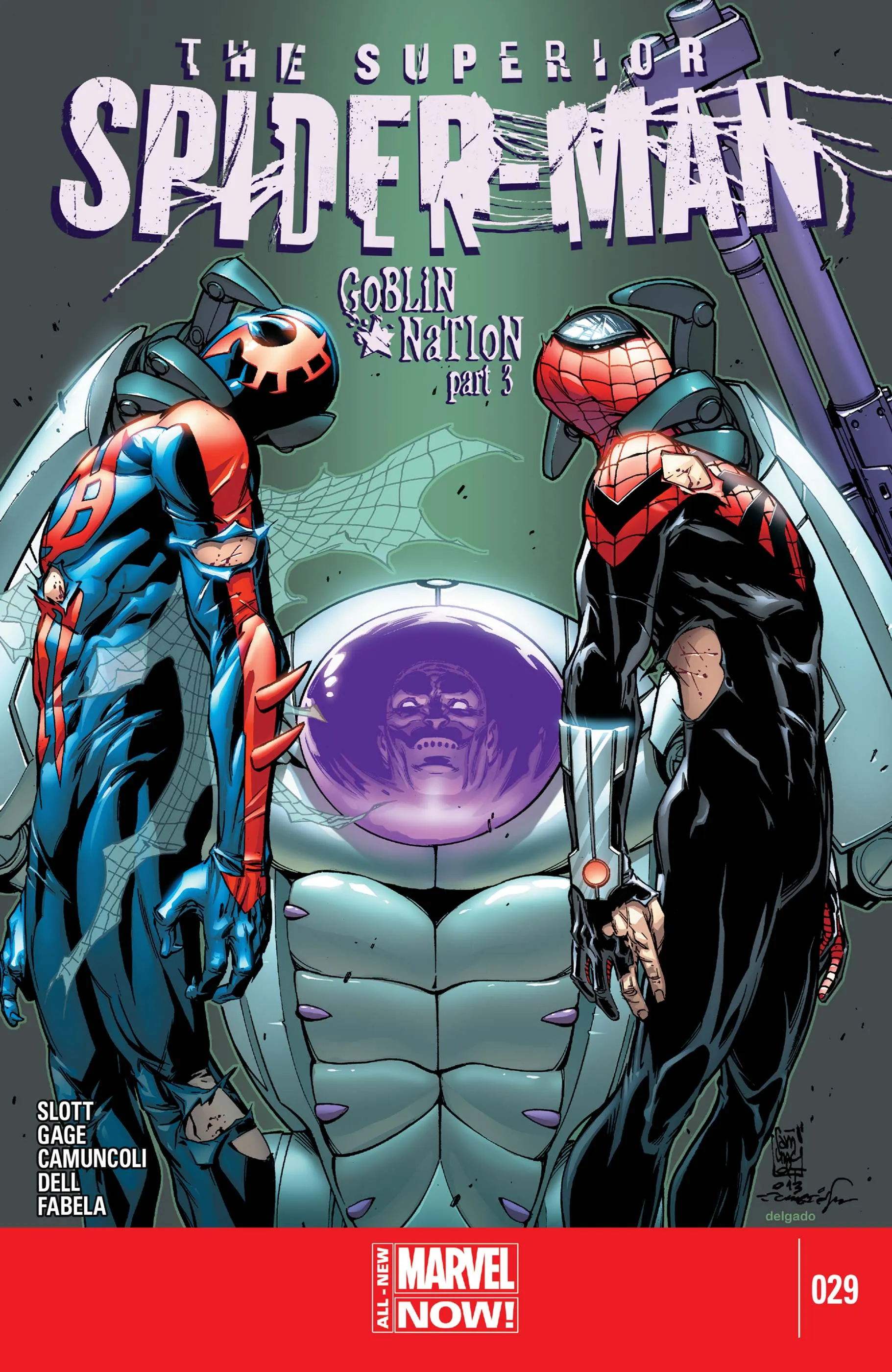Couverture de Superior Spider-Man (2013) #29