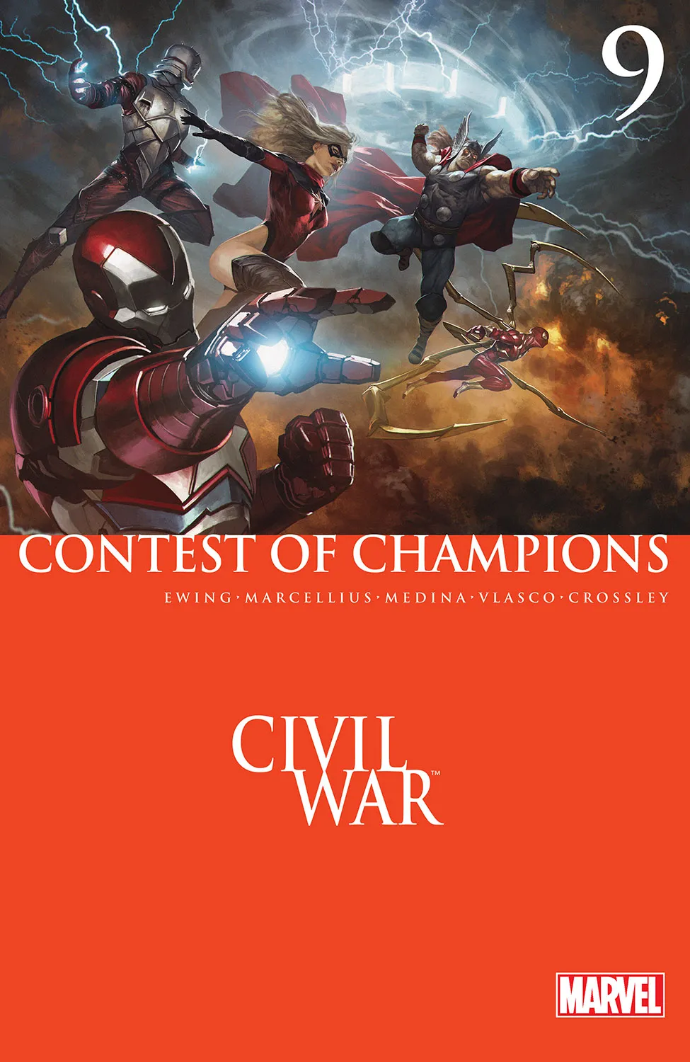 Couverture de Contest of Champions (2015) #9