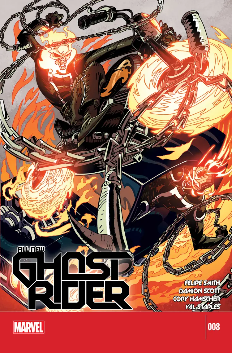 Couverture de All-New Ghost Rider (2014) #8