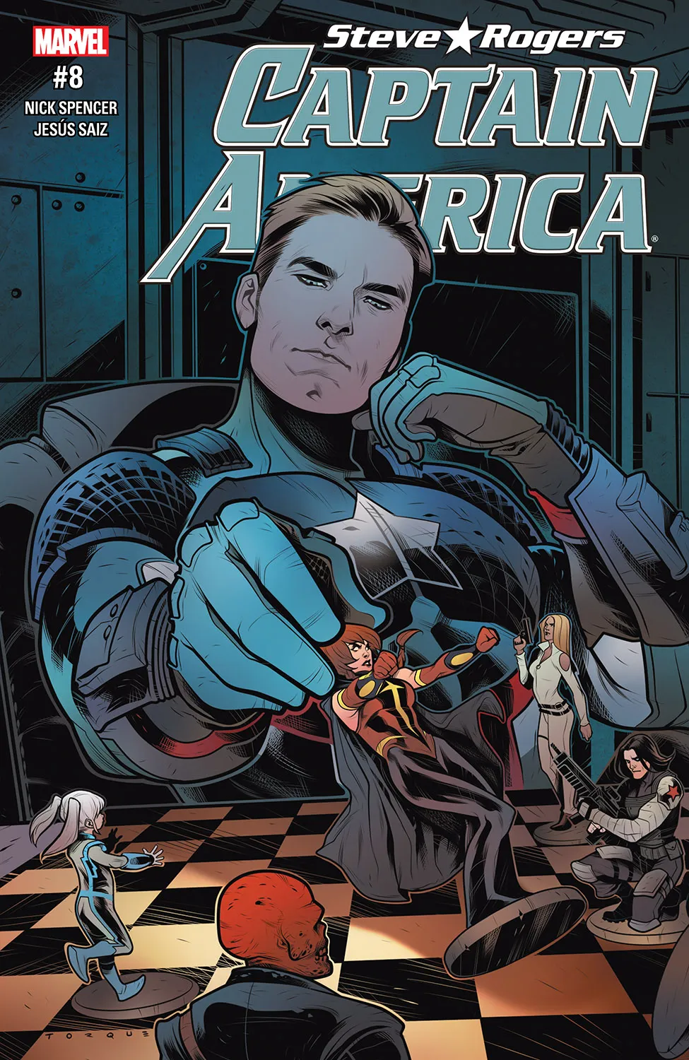 Couverture de Captain America: Steve Rogers (2016) #8