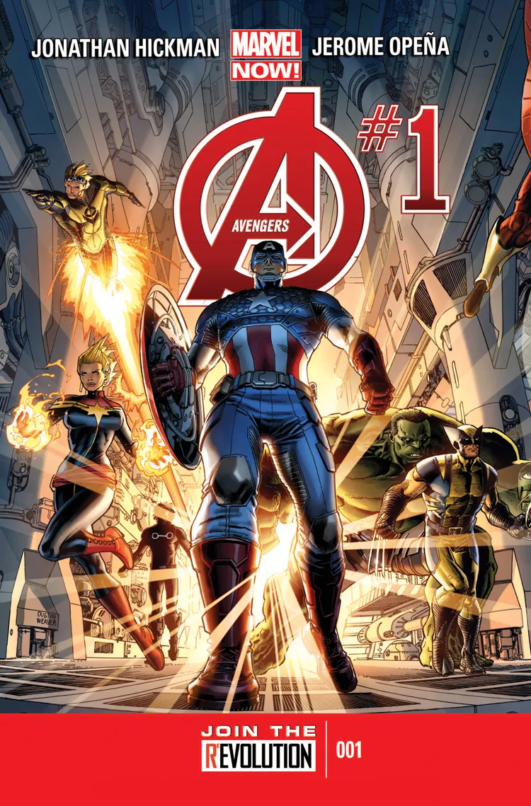 Couverture de Avengers (2012) #1