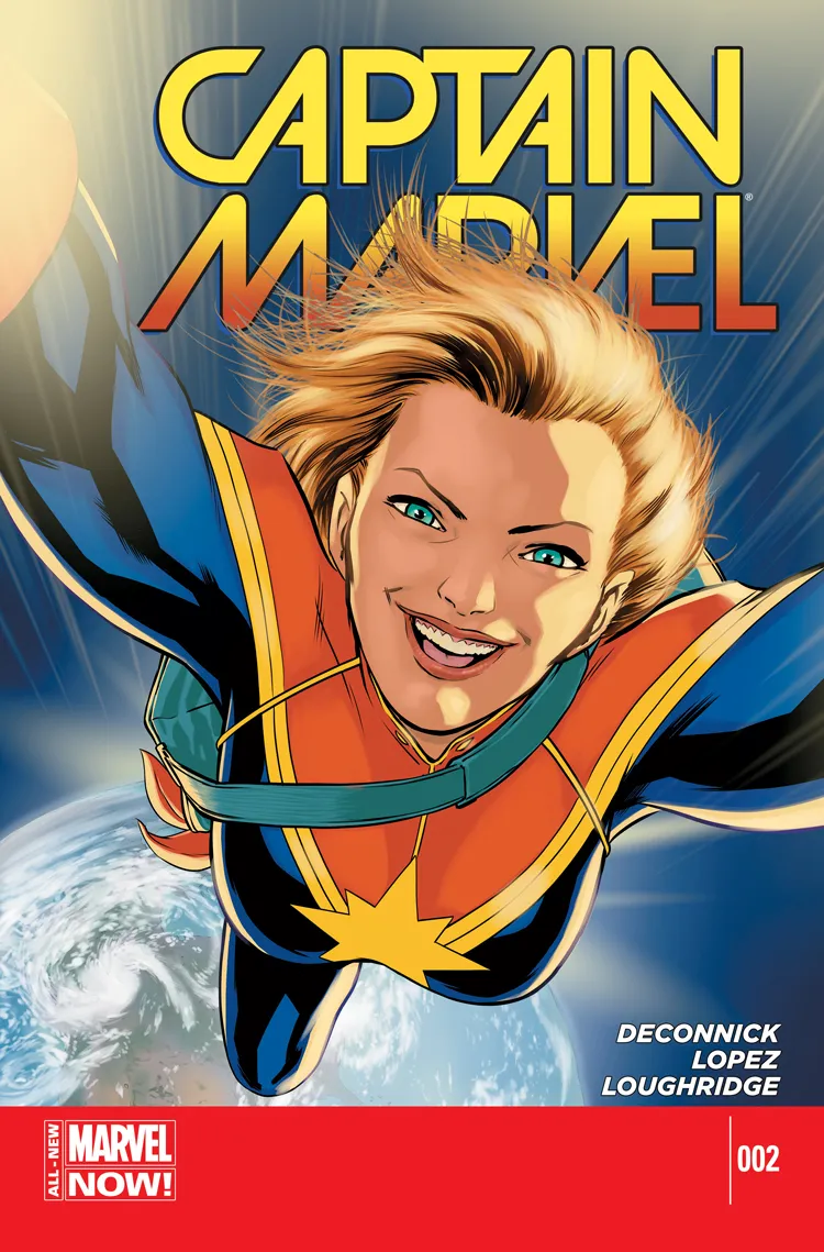 Couverture de Captain Marvel (2014) #2