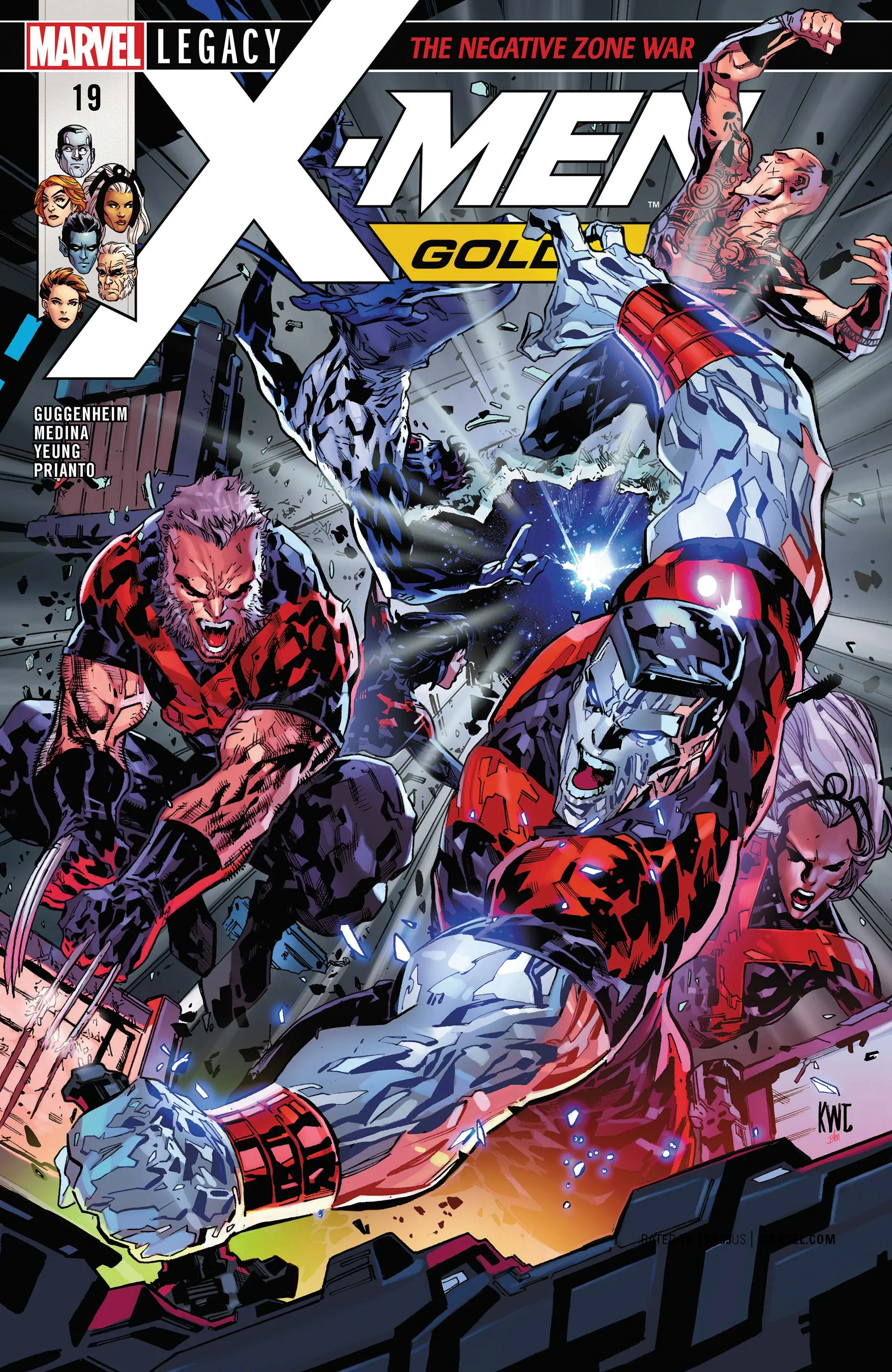 Couverture de X-Men: Gold (2017) #19